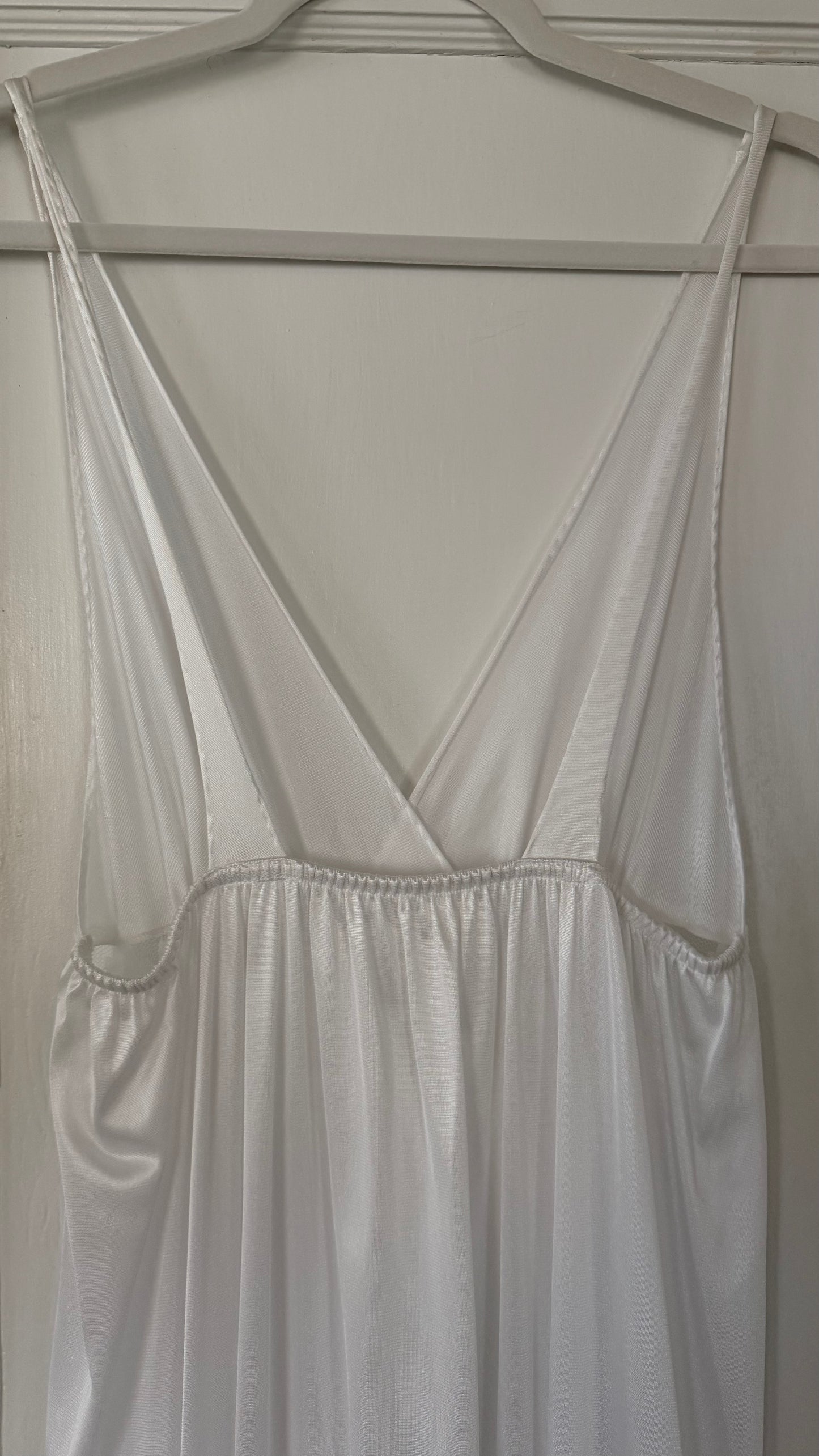 Peplum and Lace Detail Peignoir Set