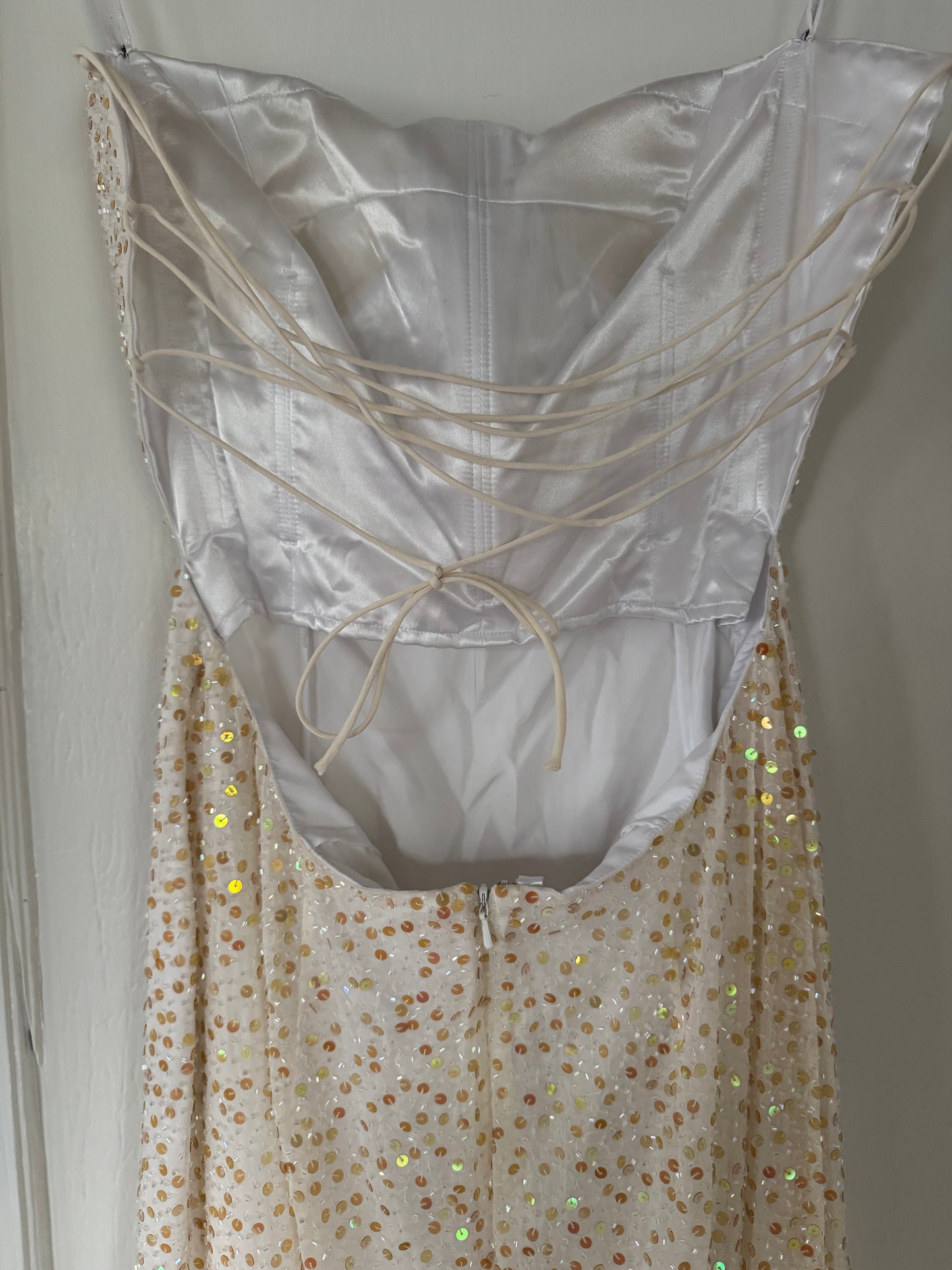 Deadstock Cassandra Stone Sequin Dress