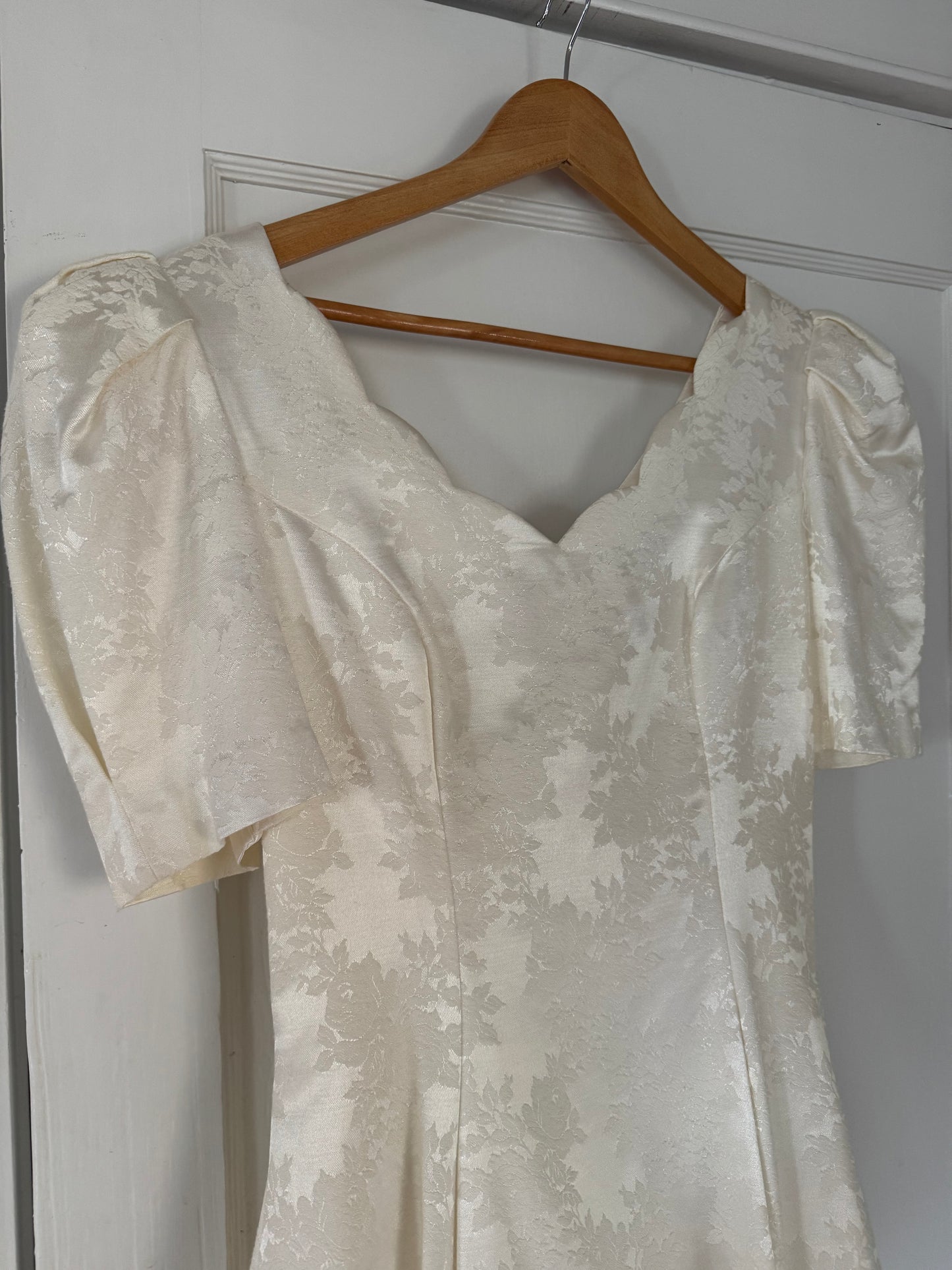 90s Jump Brocade Mini Dress