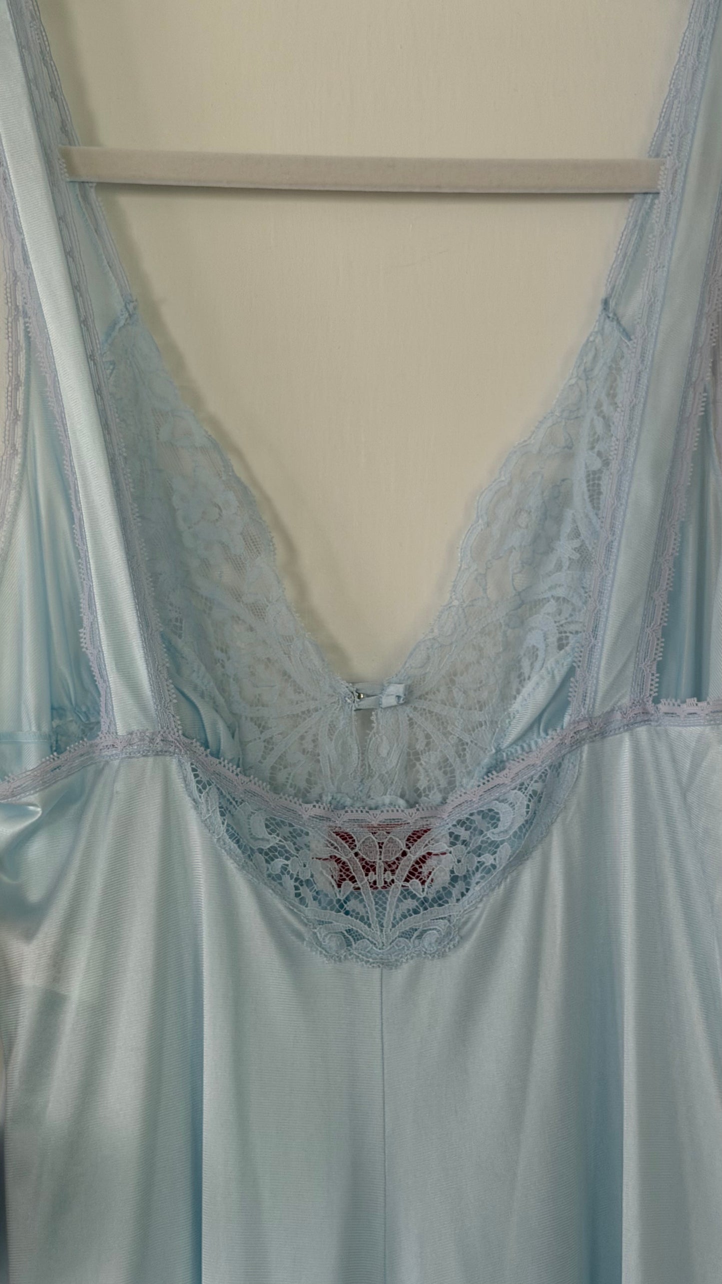 Rare Blue Butterfly Slip