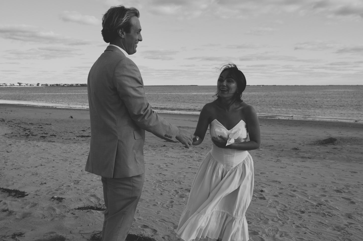 Rachel's Wedding Edit: Rare Bow-Detail Basque Waist Dress