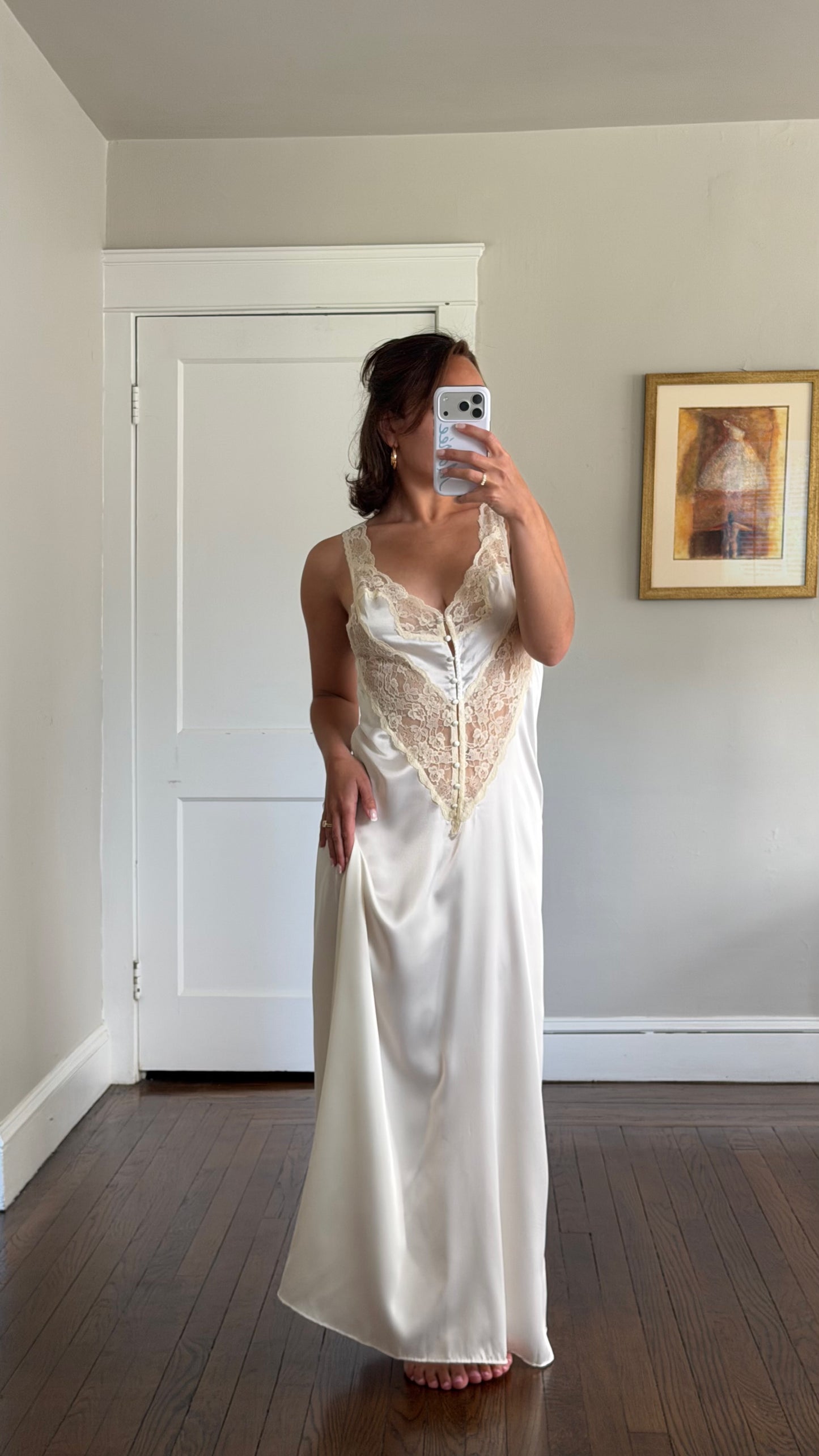 Lace Illusion V Slip