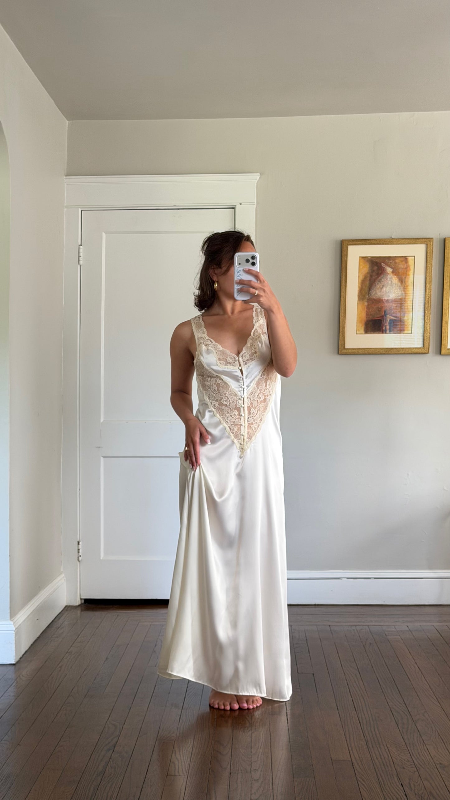 Lace Illusion V Slip