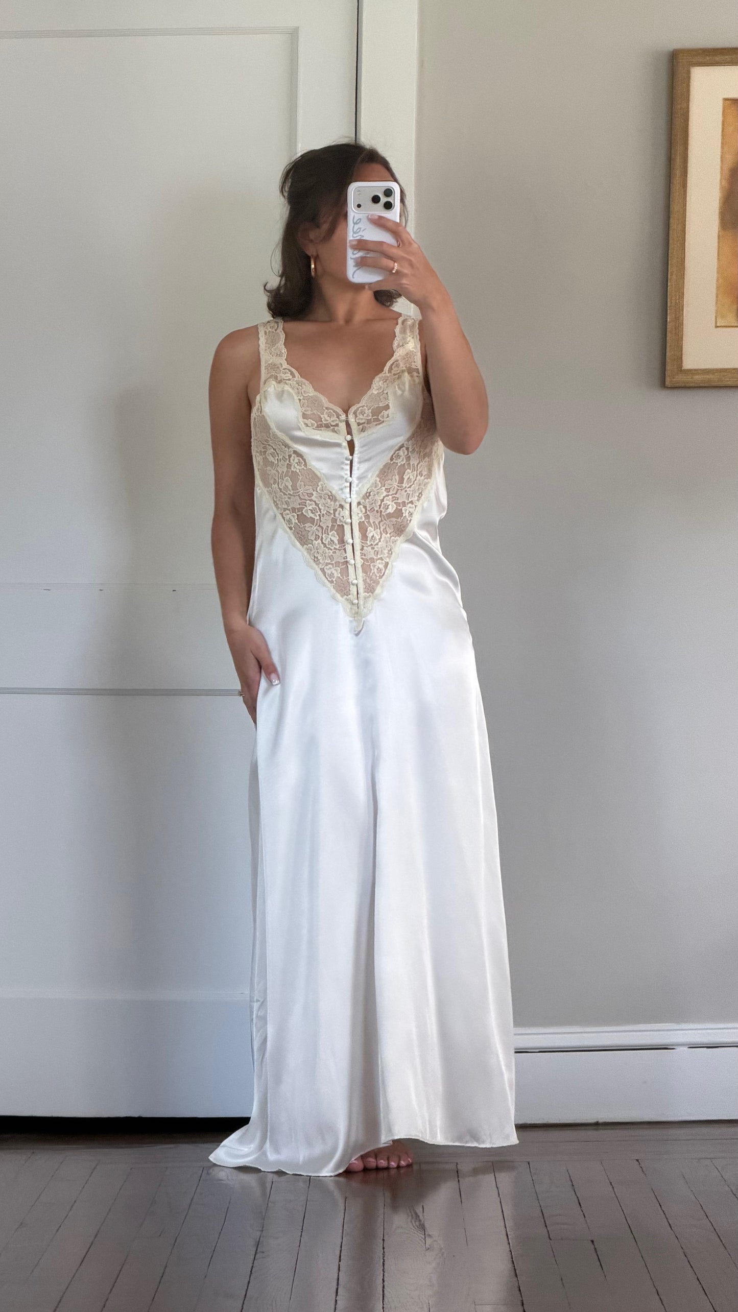 Lace Illusion V Slip