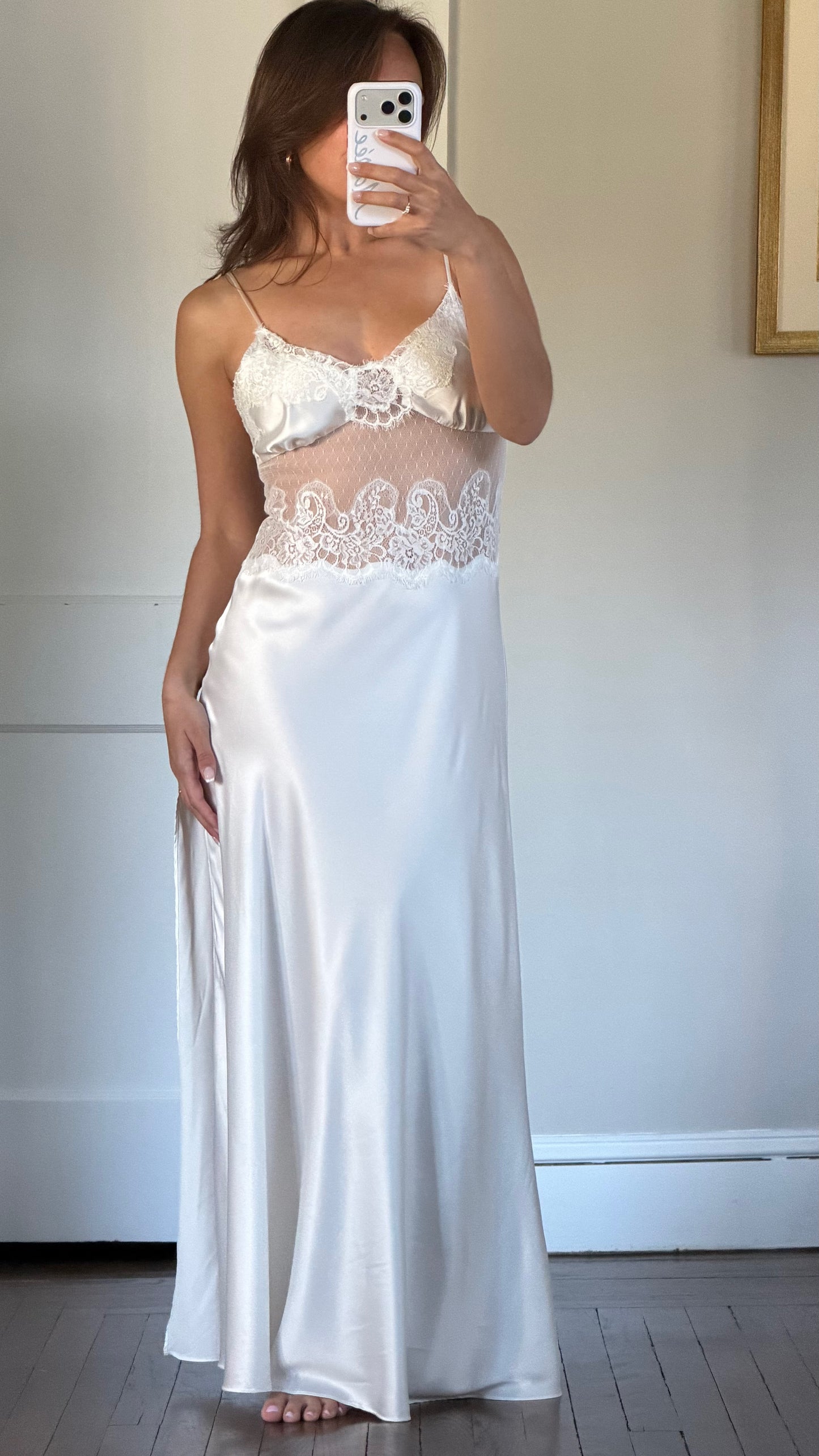 Rare Lace Detail Lace Slip