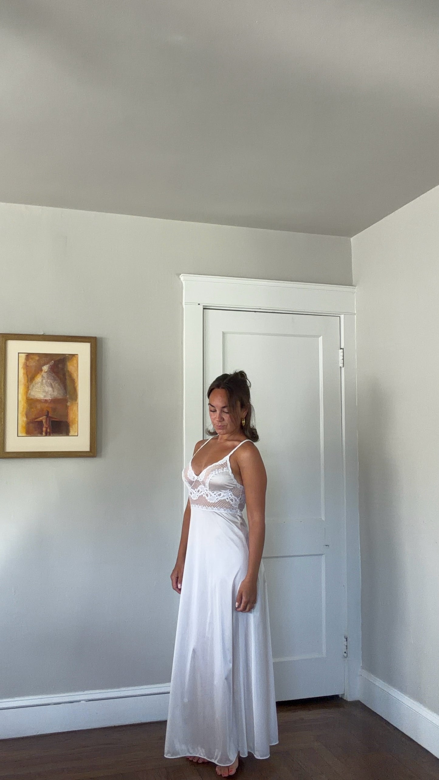 Lace Maxi Slip & Peignoir Set