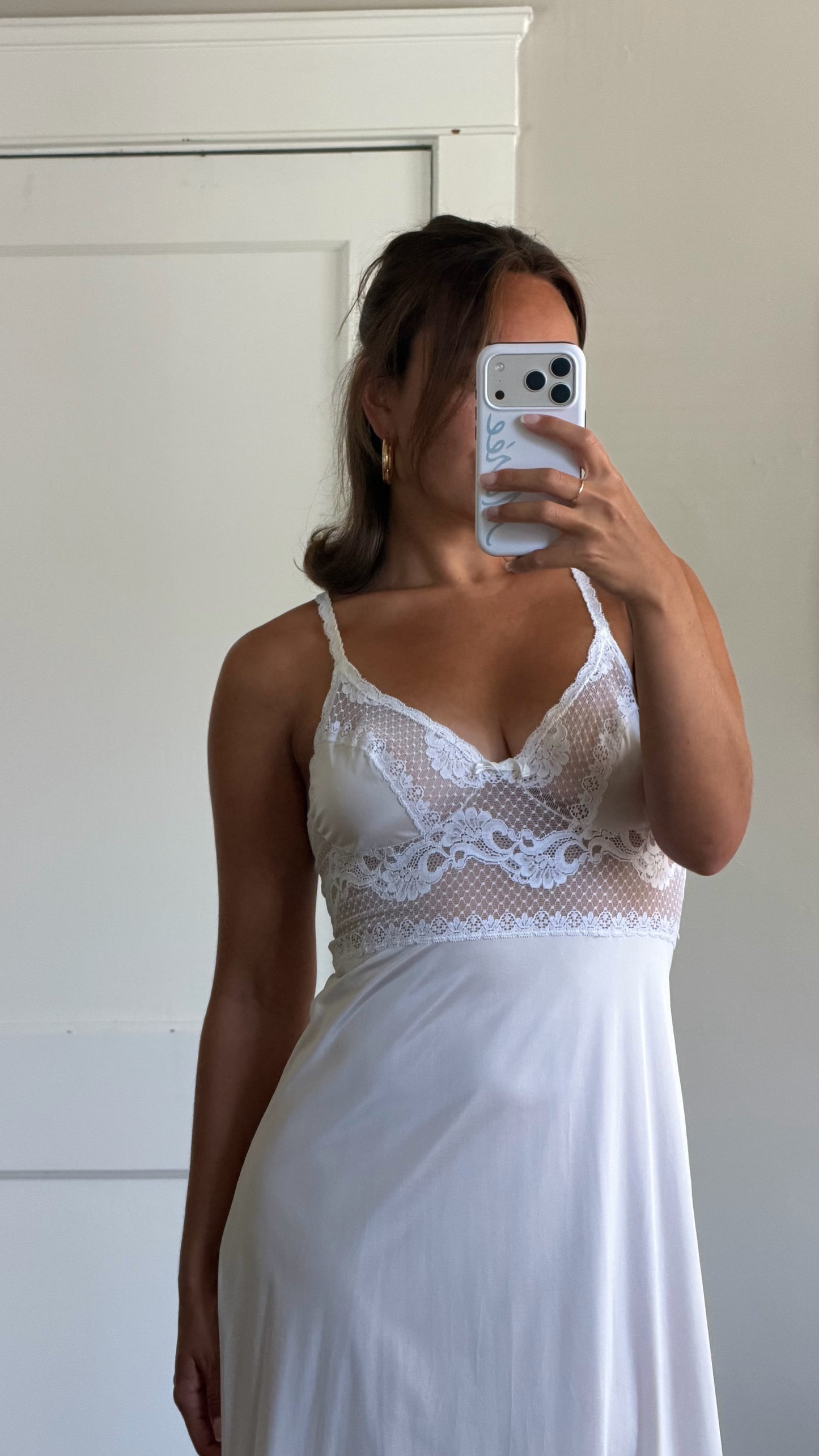 Lace Maxi Slip & Peignoir Set