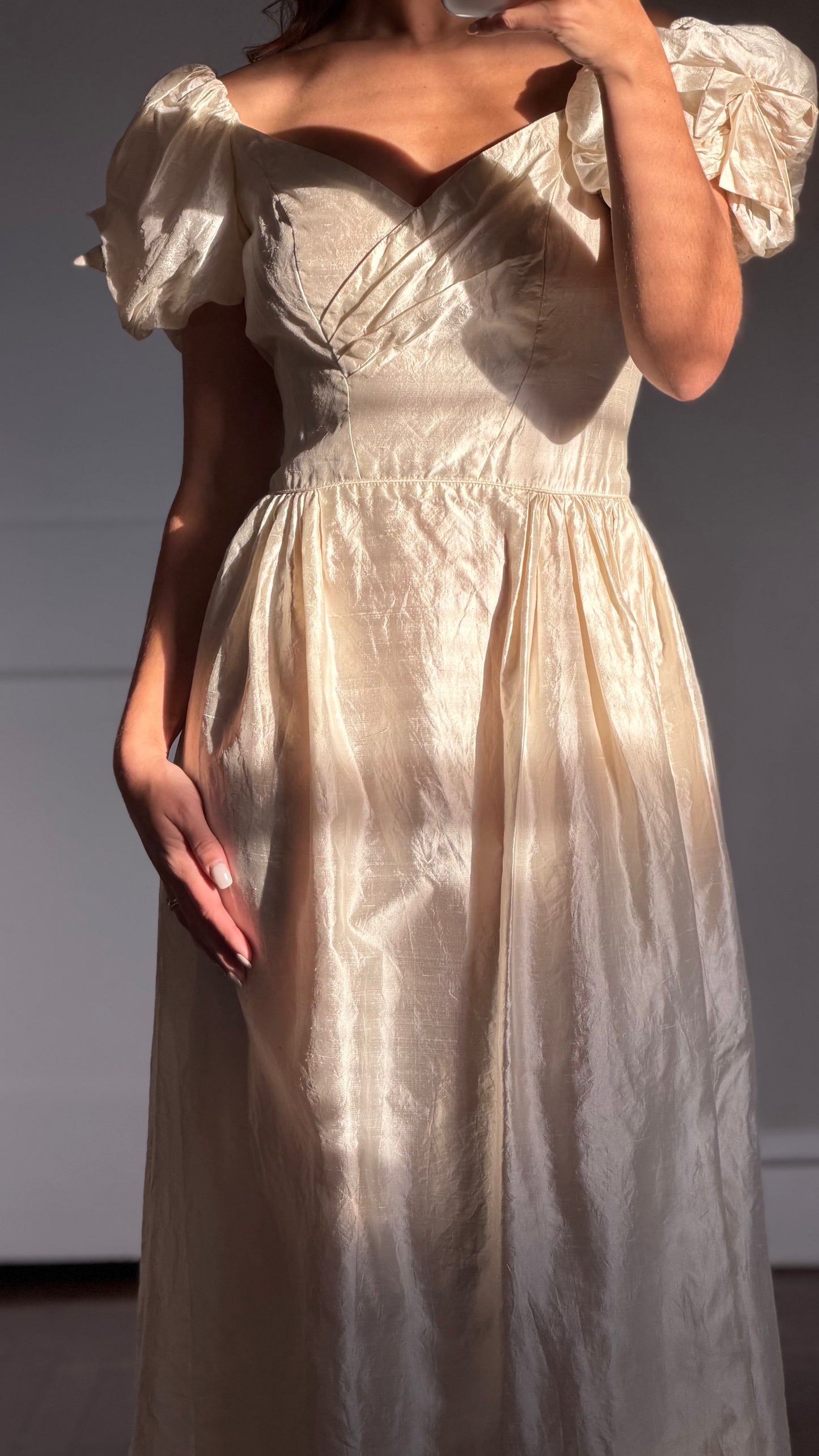 Rare Silk Priscilla of Boston Dress