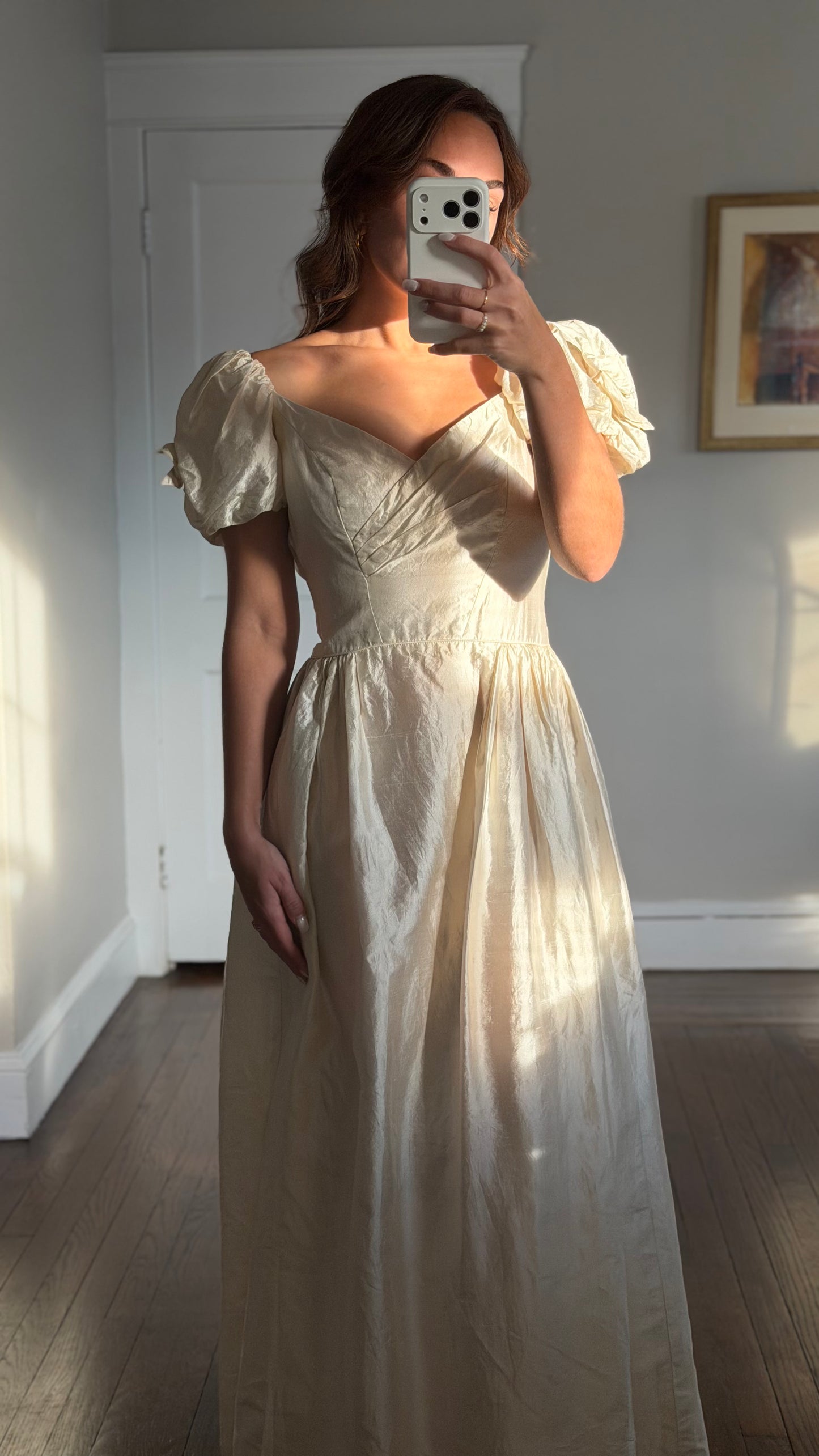 Rare Silk Priscilla of Boston Dress