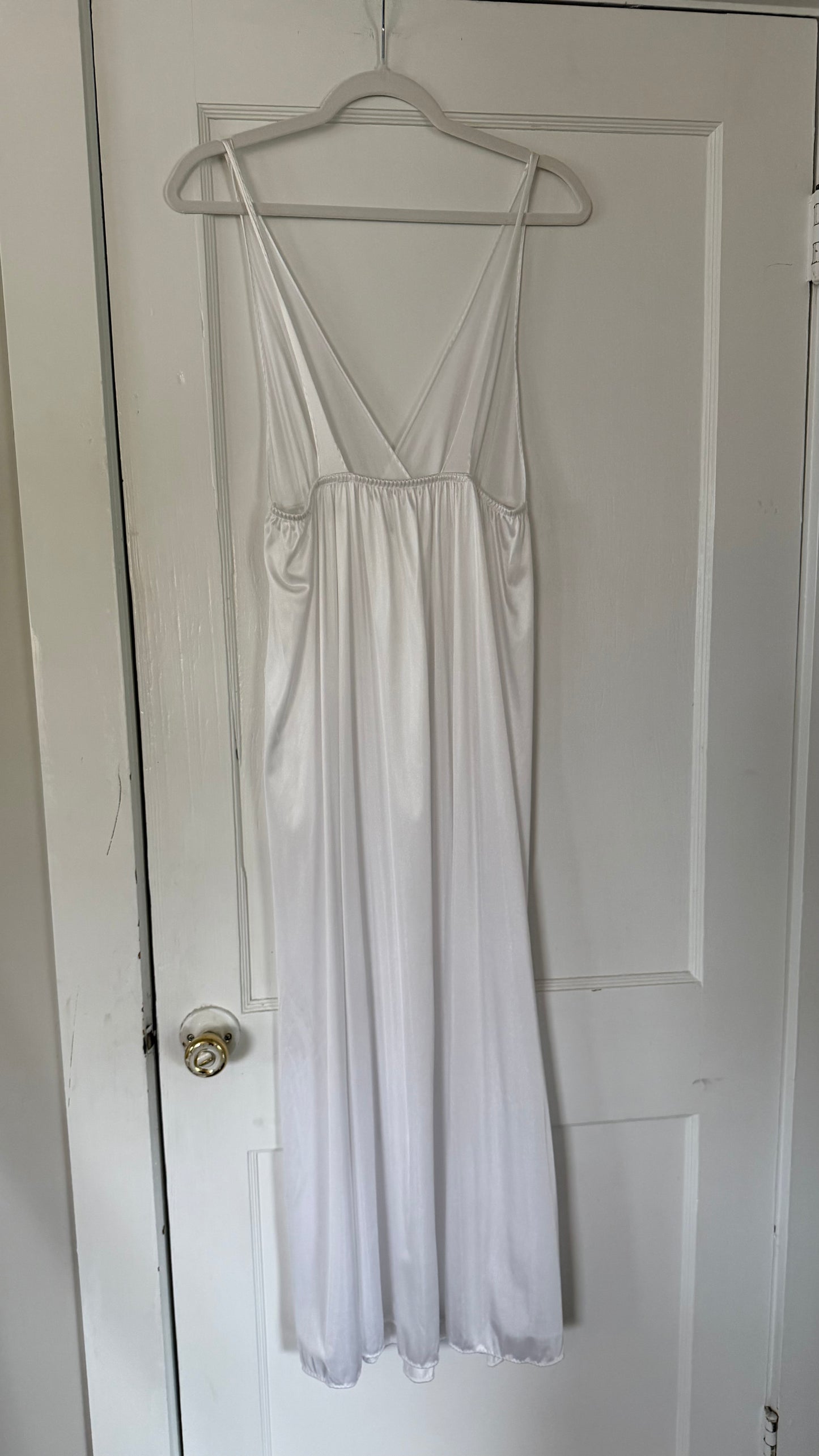 Peplum and Lace Detail Peignoir Set