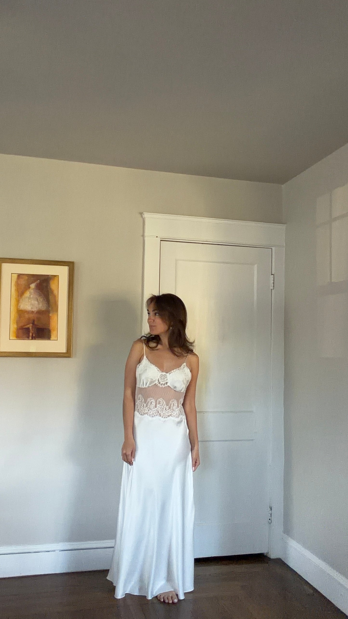 Rare Lace Detail Lace Slip