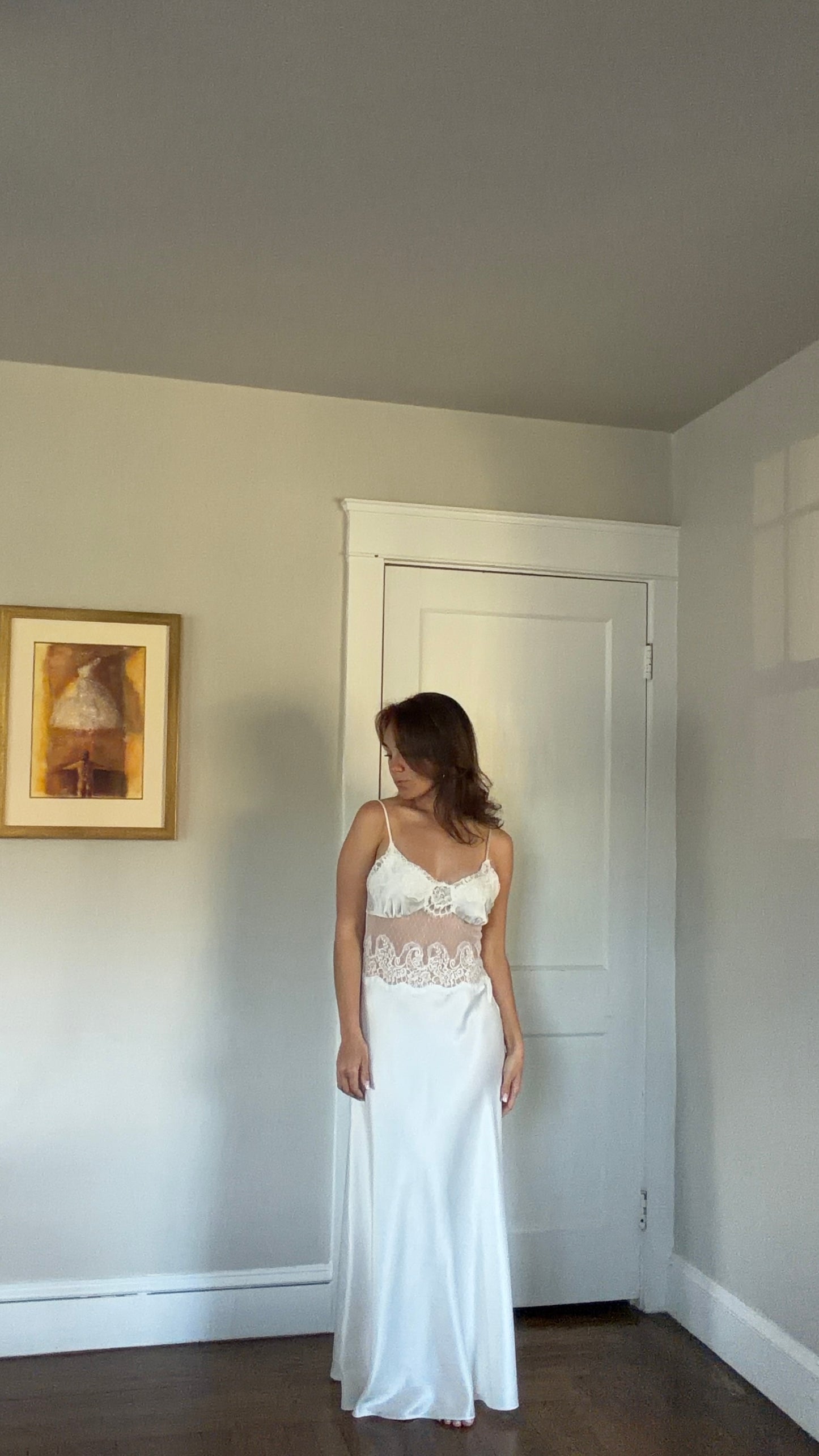 Rare Lace Detail Lace Slip