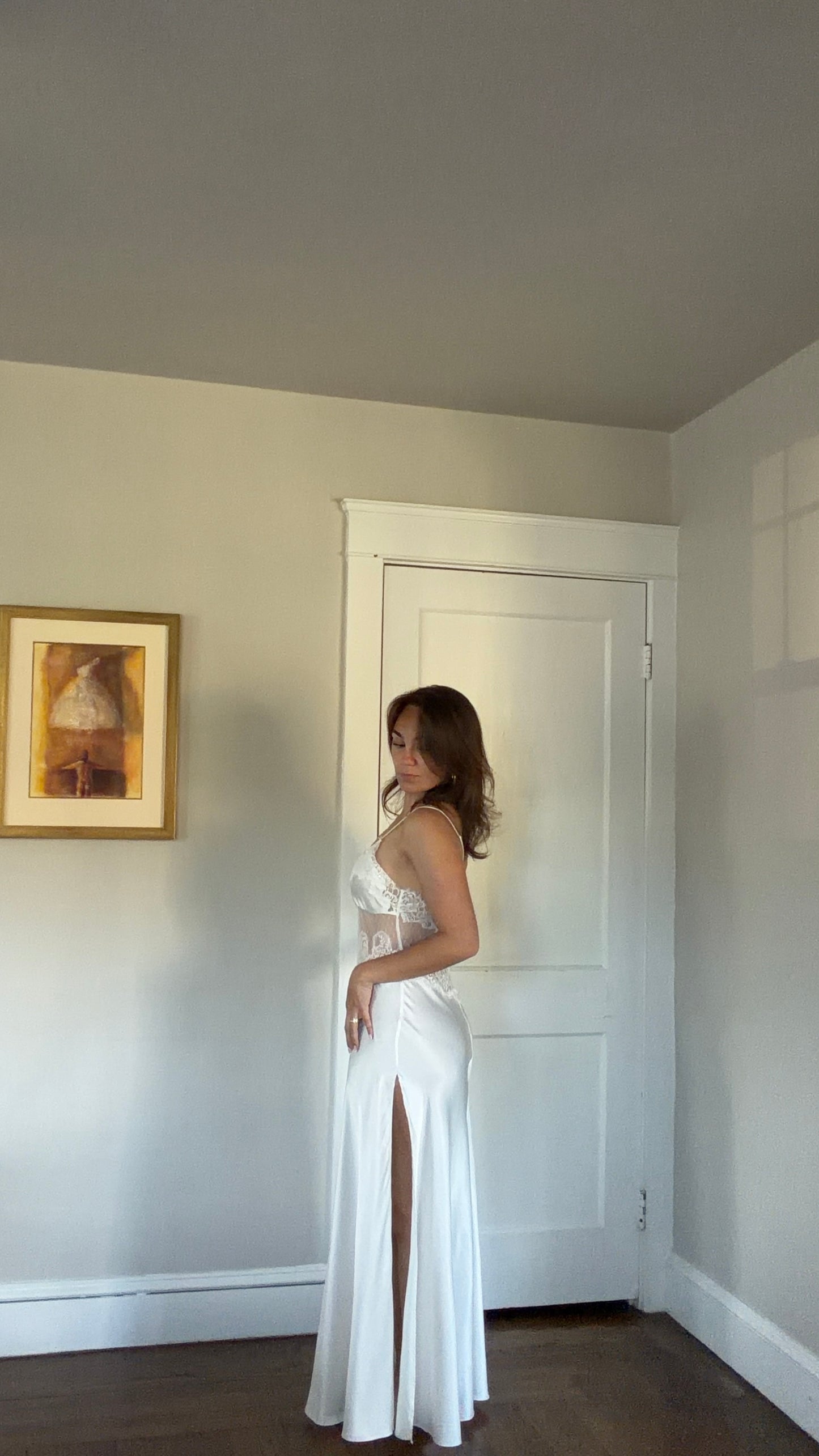 Rare Lace Detail Lace Slip