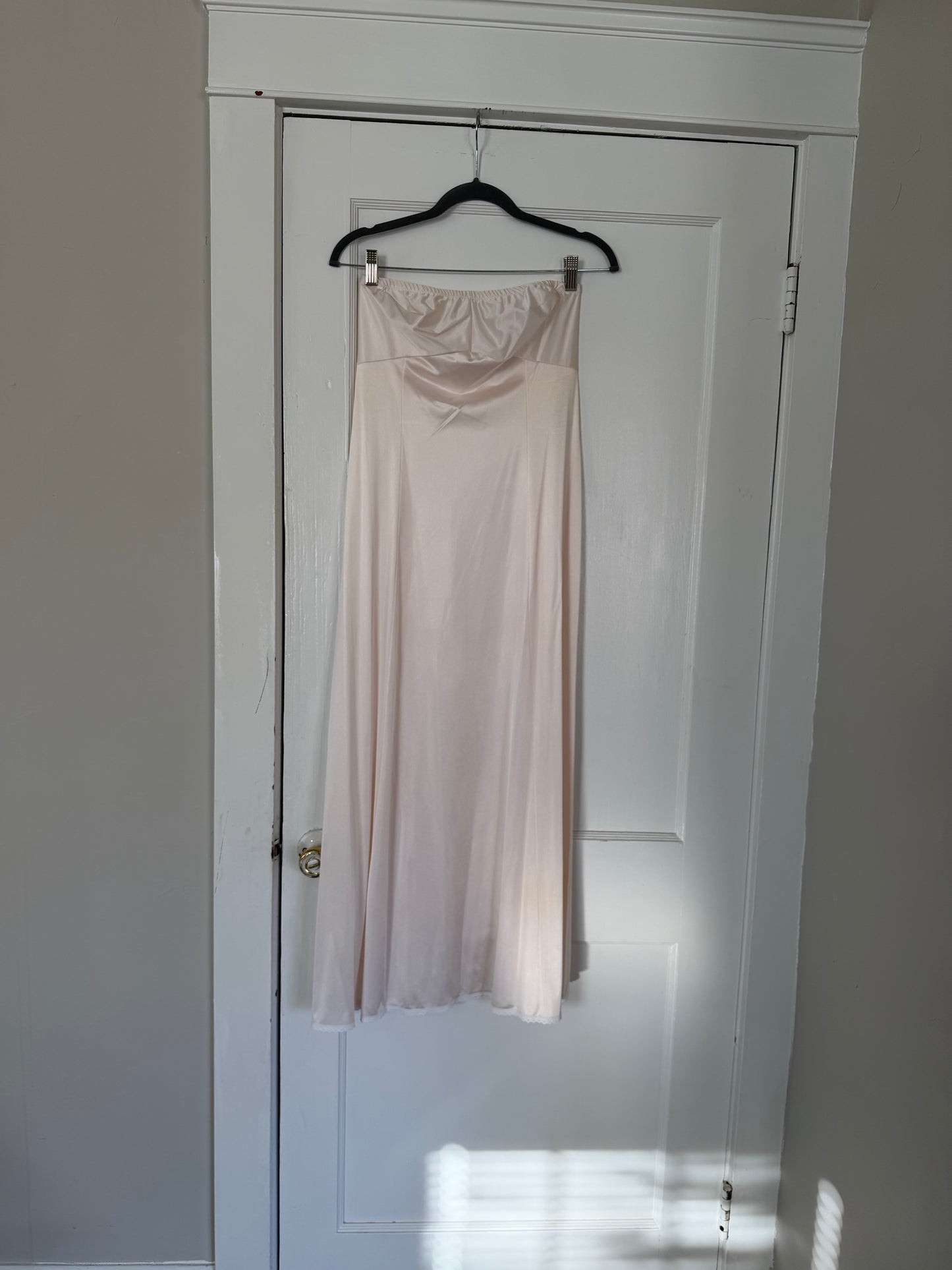 Vanity Fair Strapless Slip Dress