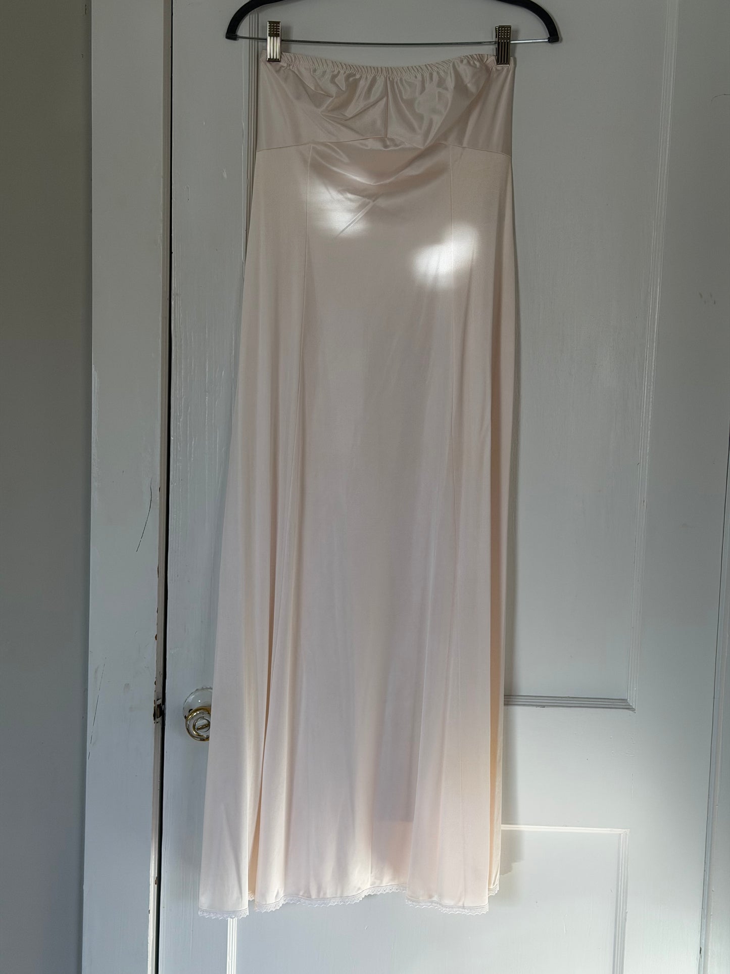 Vanity Fair Strapless Slip Dress