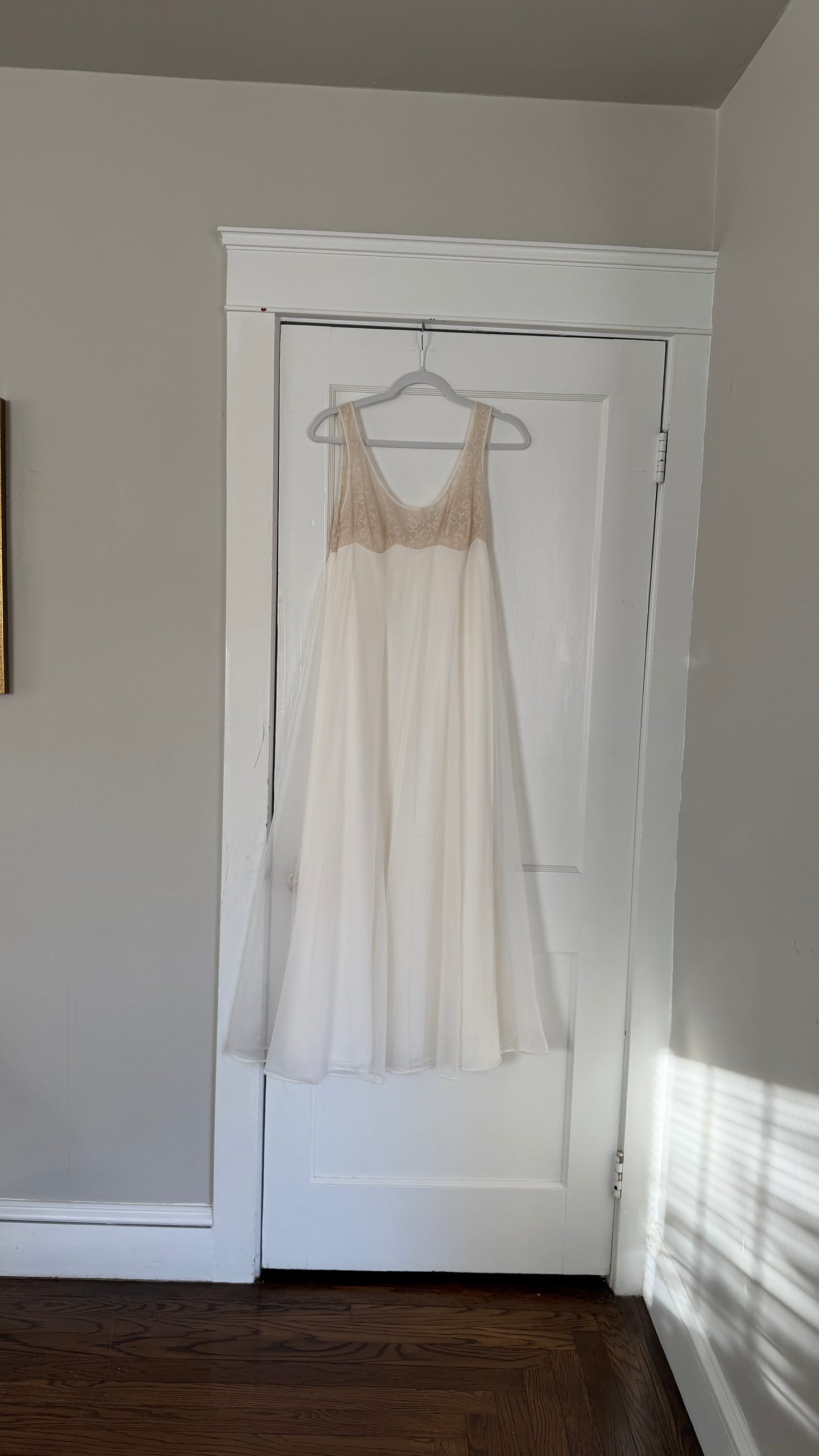 Babydoll Lace Detail Slip Dress