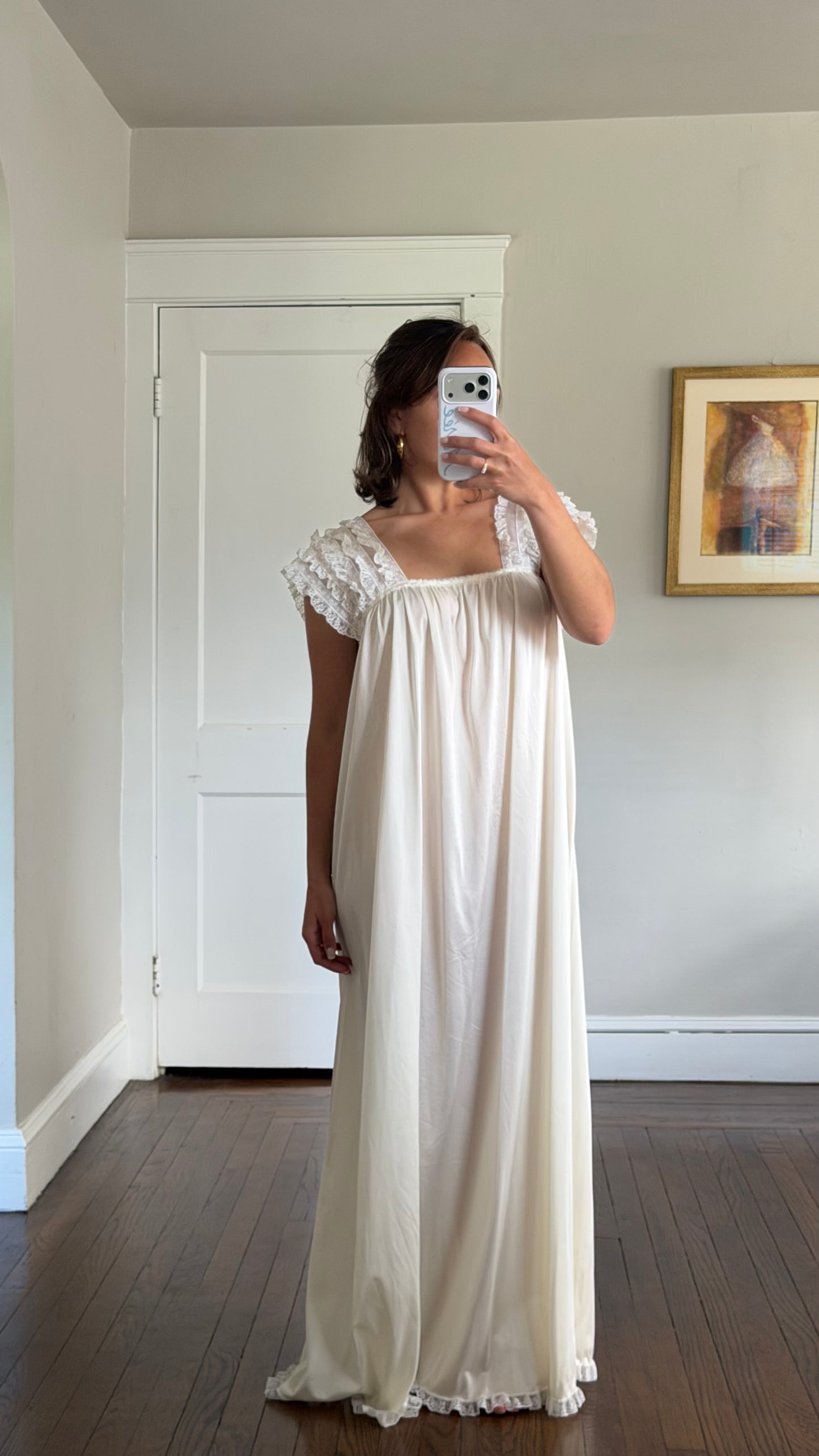 Rare Ruffle Detail Slip Dress