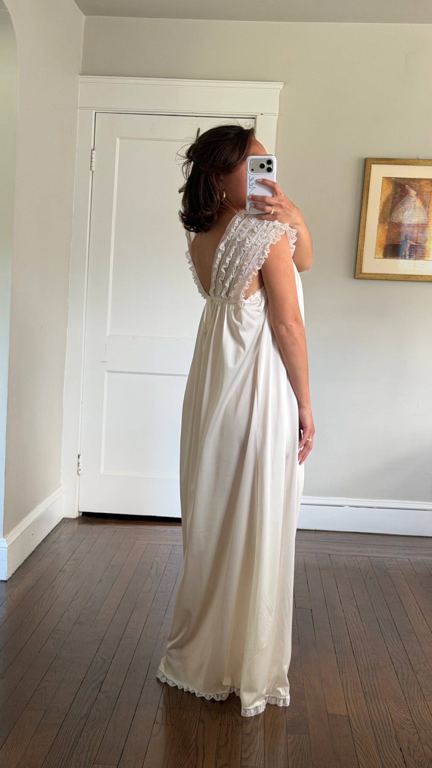 Rare Ruffle Detail Slip Dress