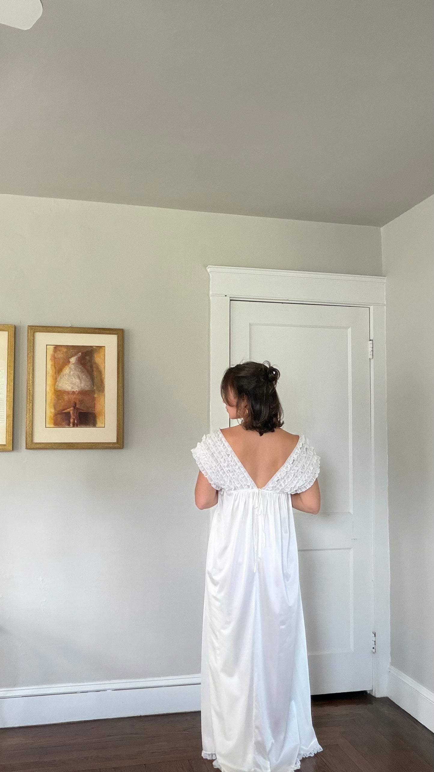 Rare Ruffle Detail Slip Dress