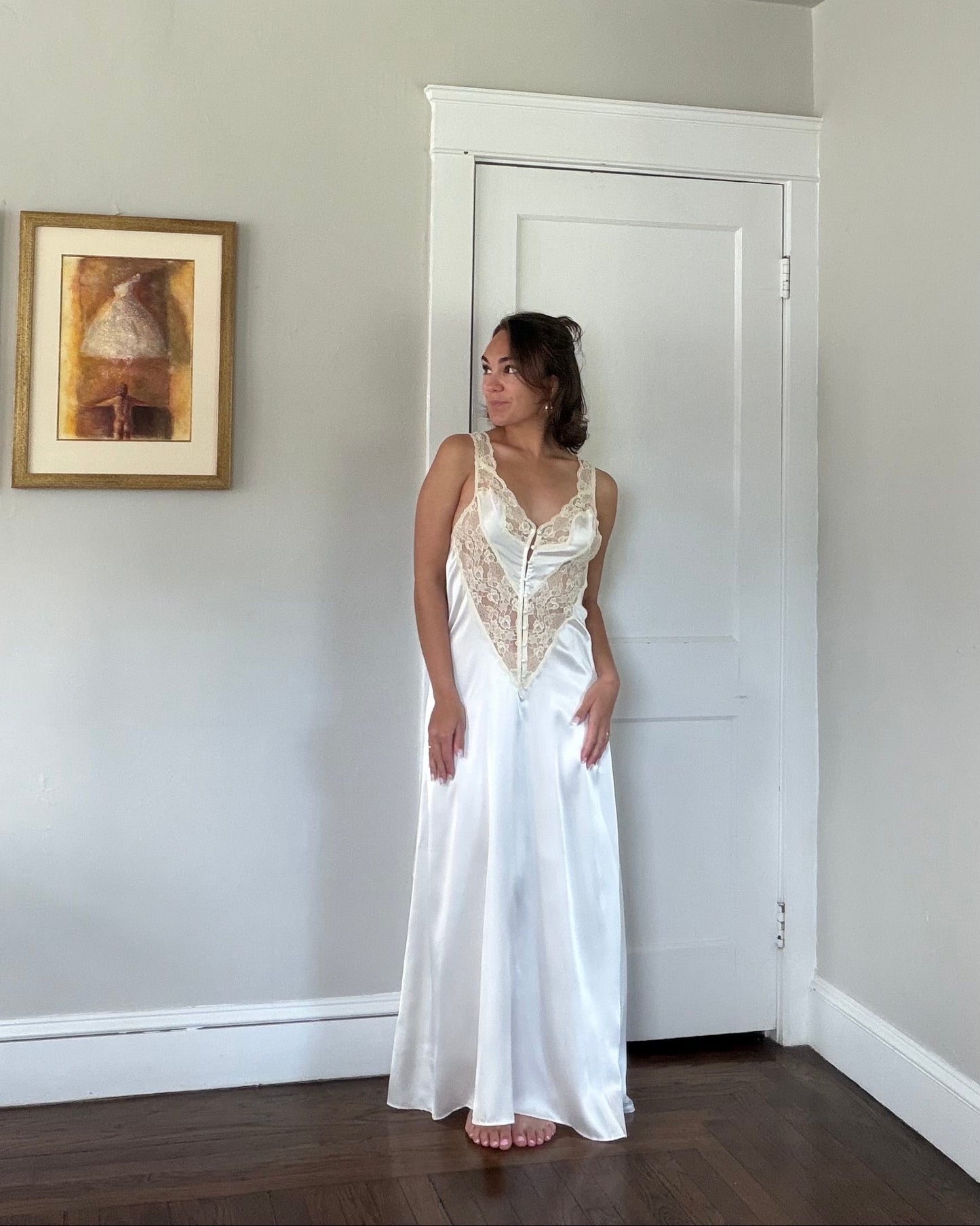 Lace Illusion V Slip