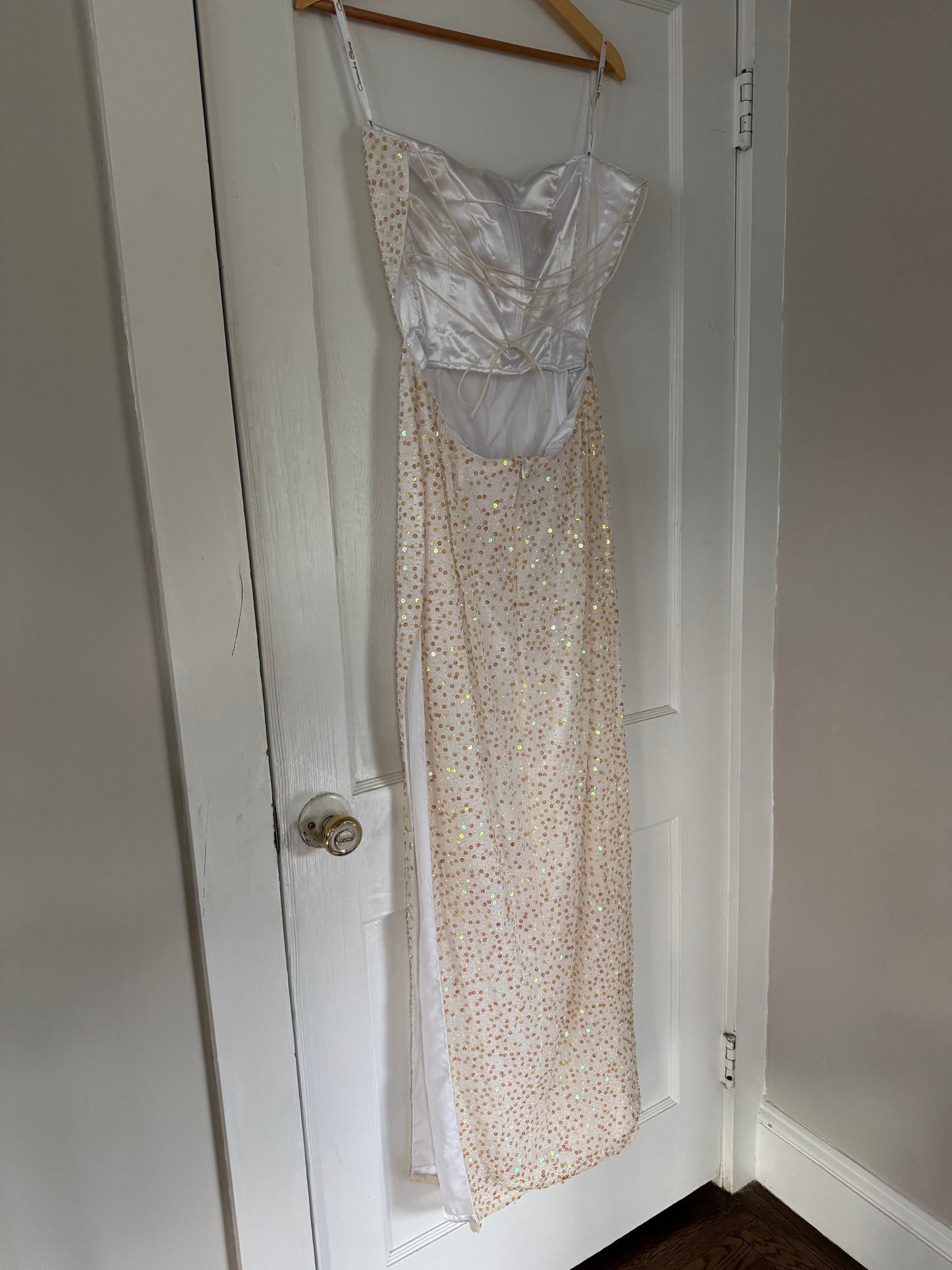 Deadstock Cassandra Stone Sequin Dress
