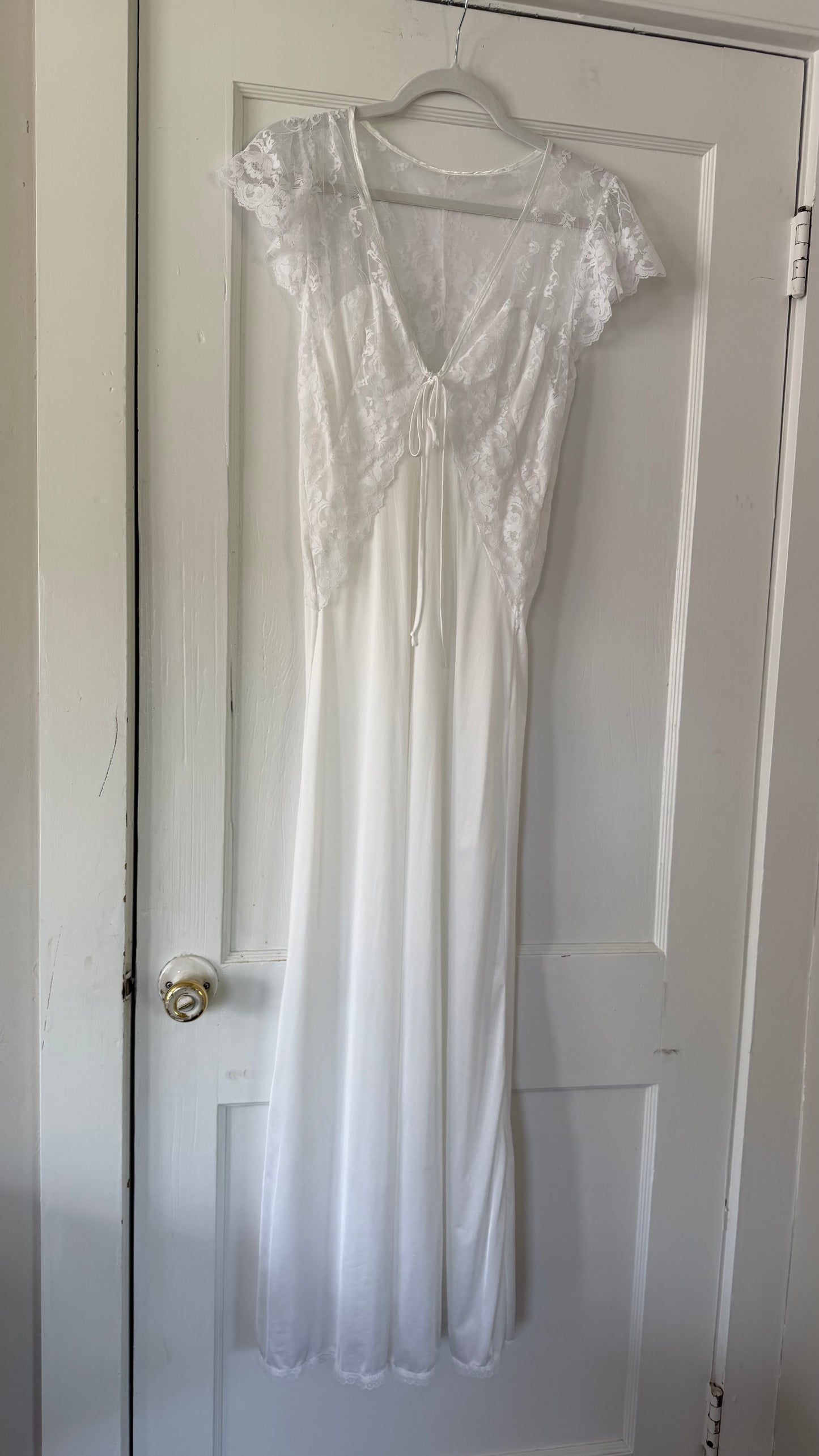 Rare White Lace Detail Slip Dress