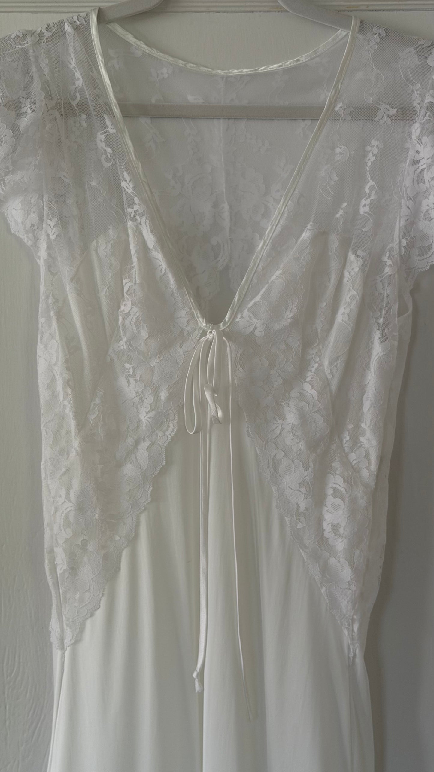 Rare White Lace Detail Slip Dress