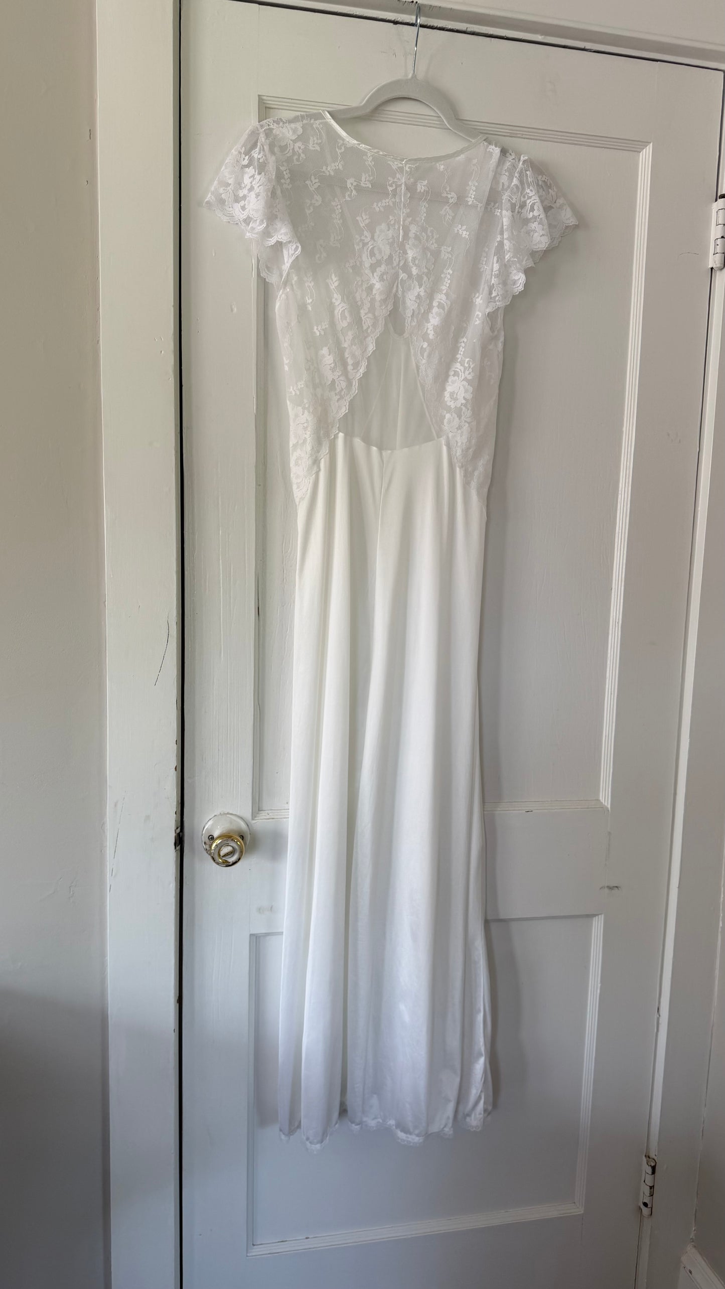 Rare White Lace Detail Slip Dress