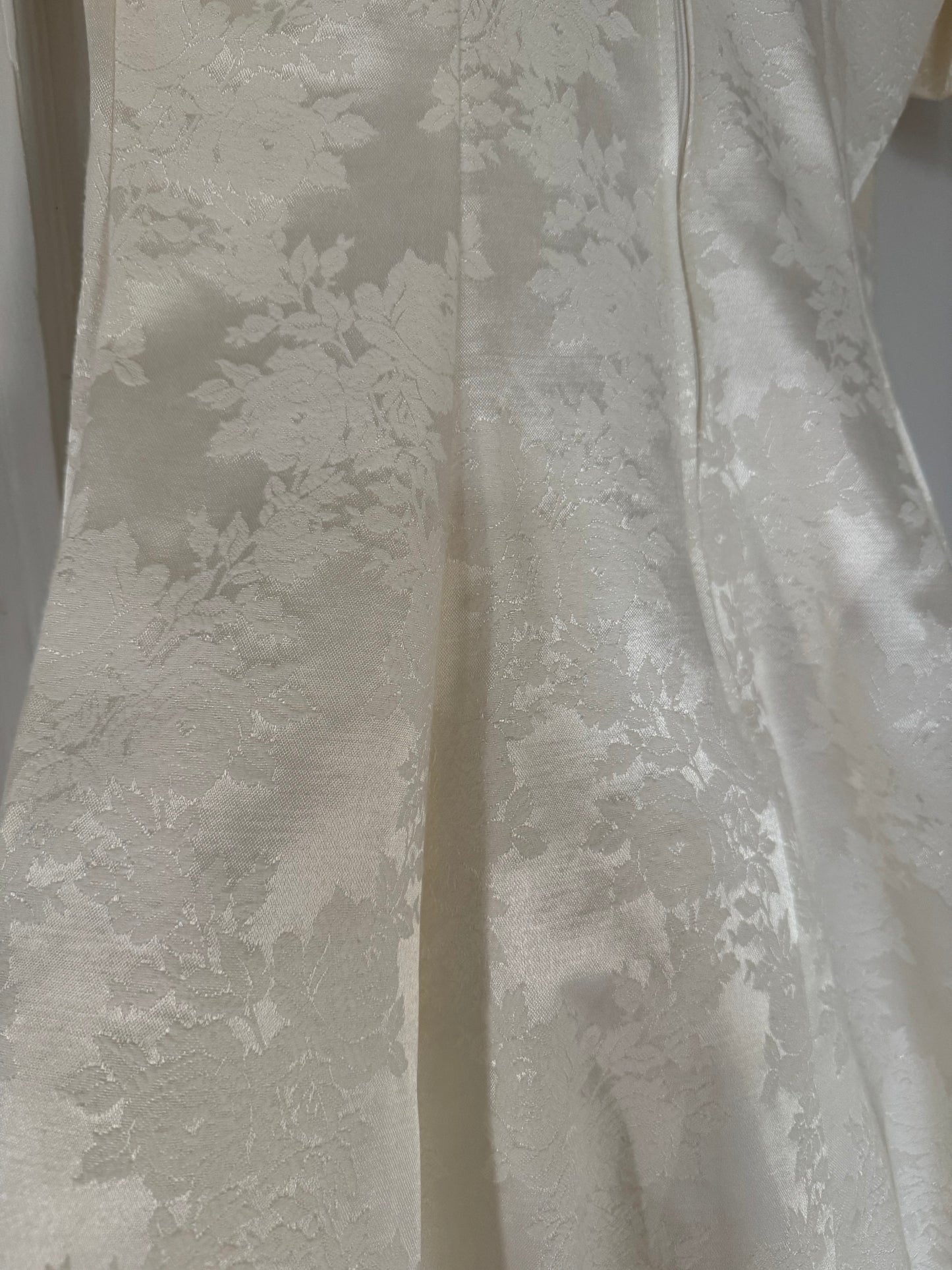 90s Jump Brocade Mini Dress