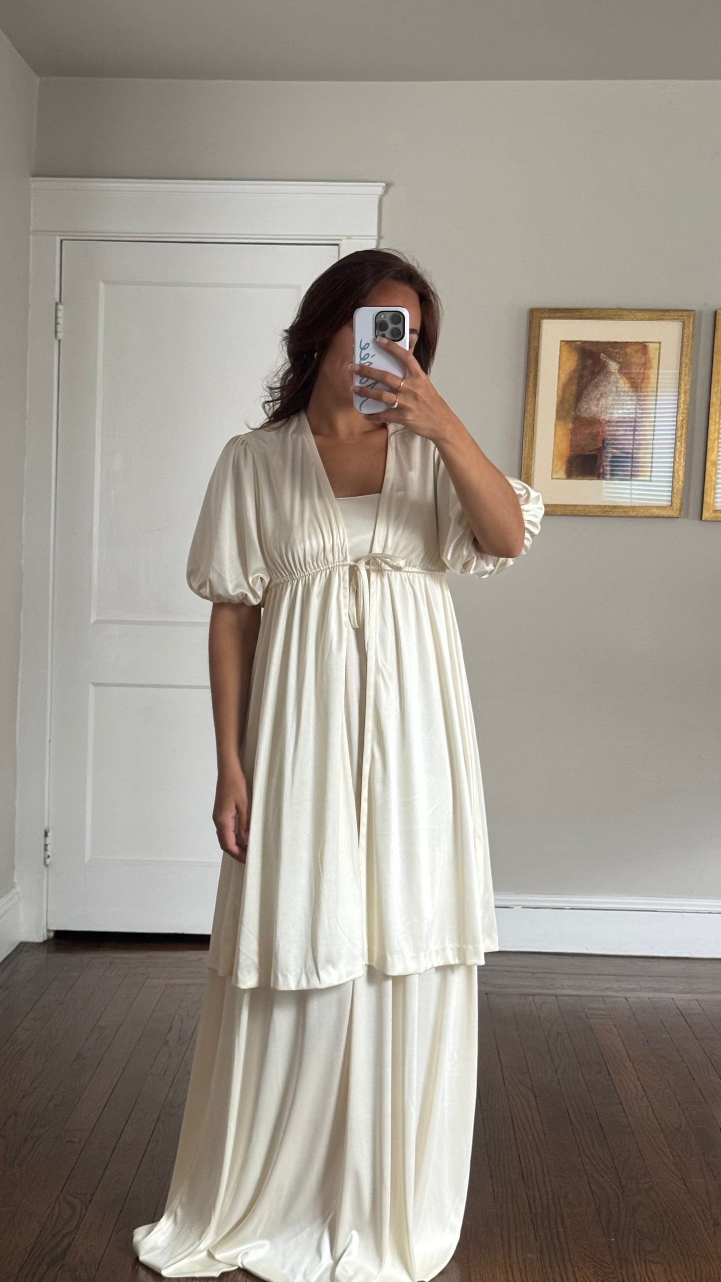 Rare Act I New York Peignoir Set