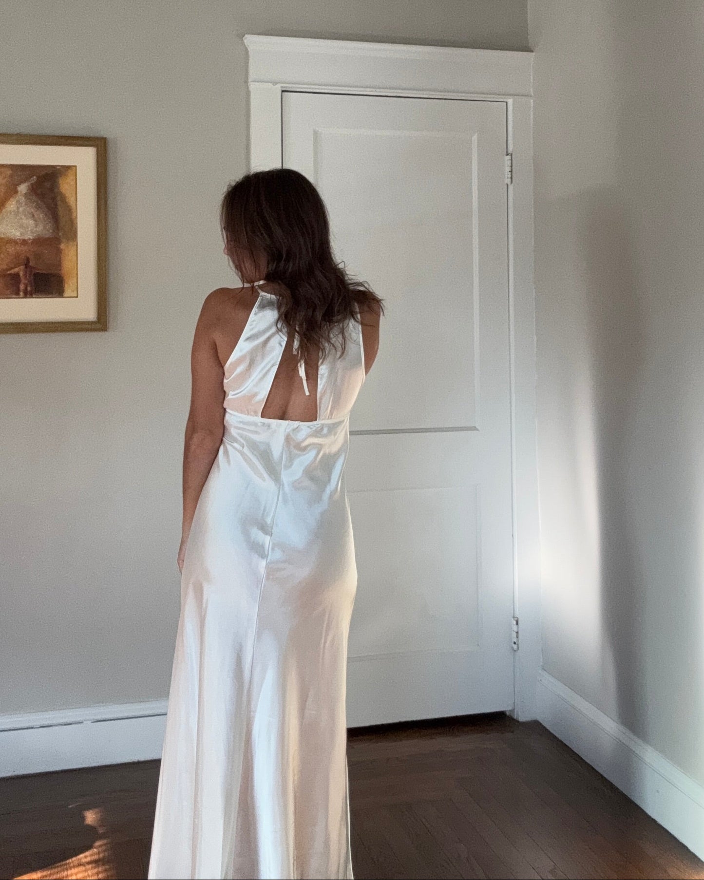 90s Cutout Overlay Flora Slip