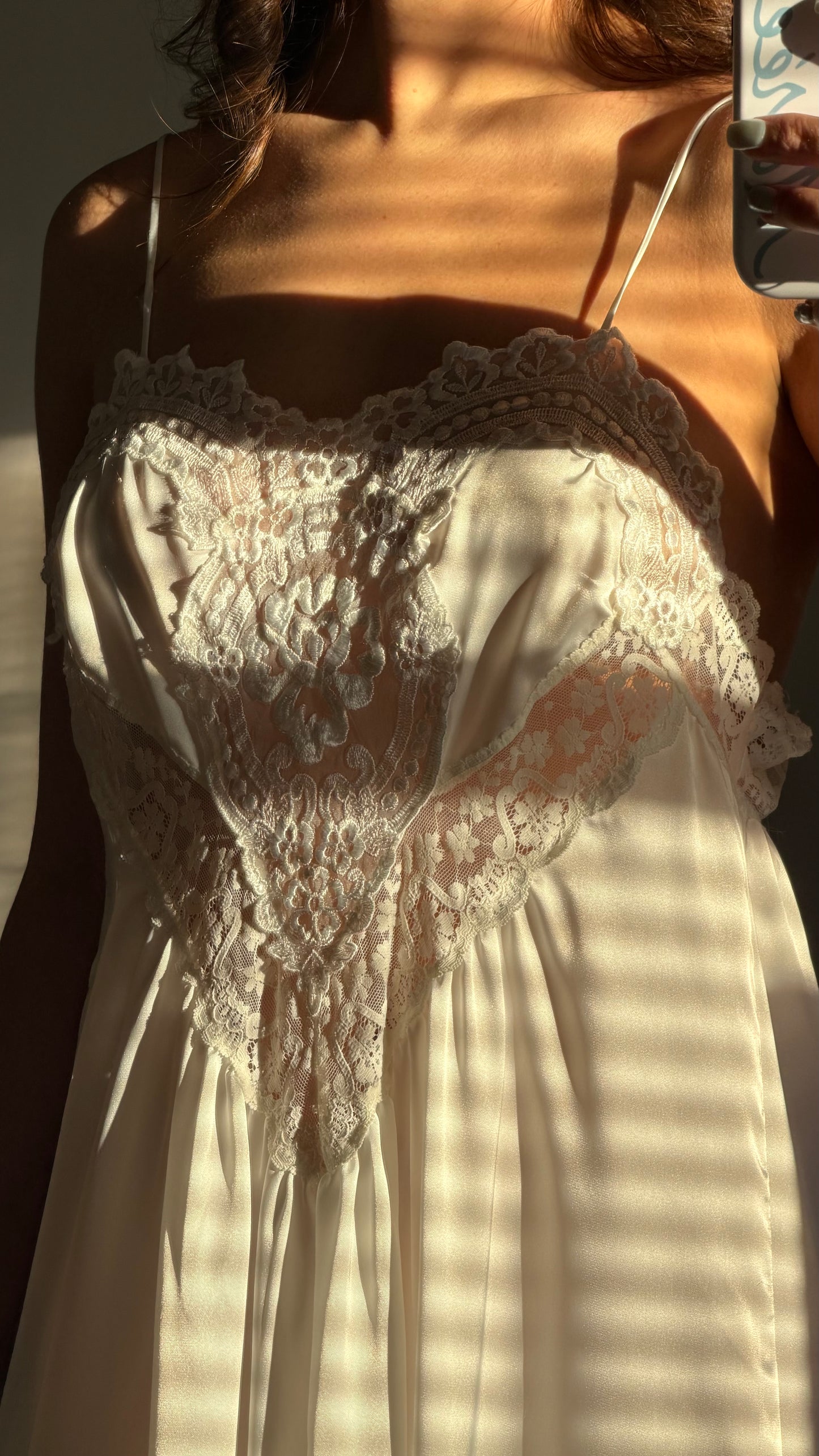 Rare Heart-Shaped Maxi Slip Dress