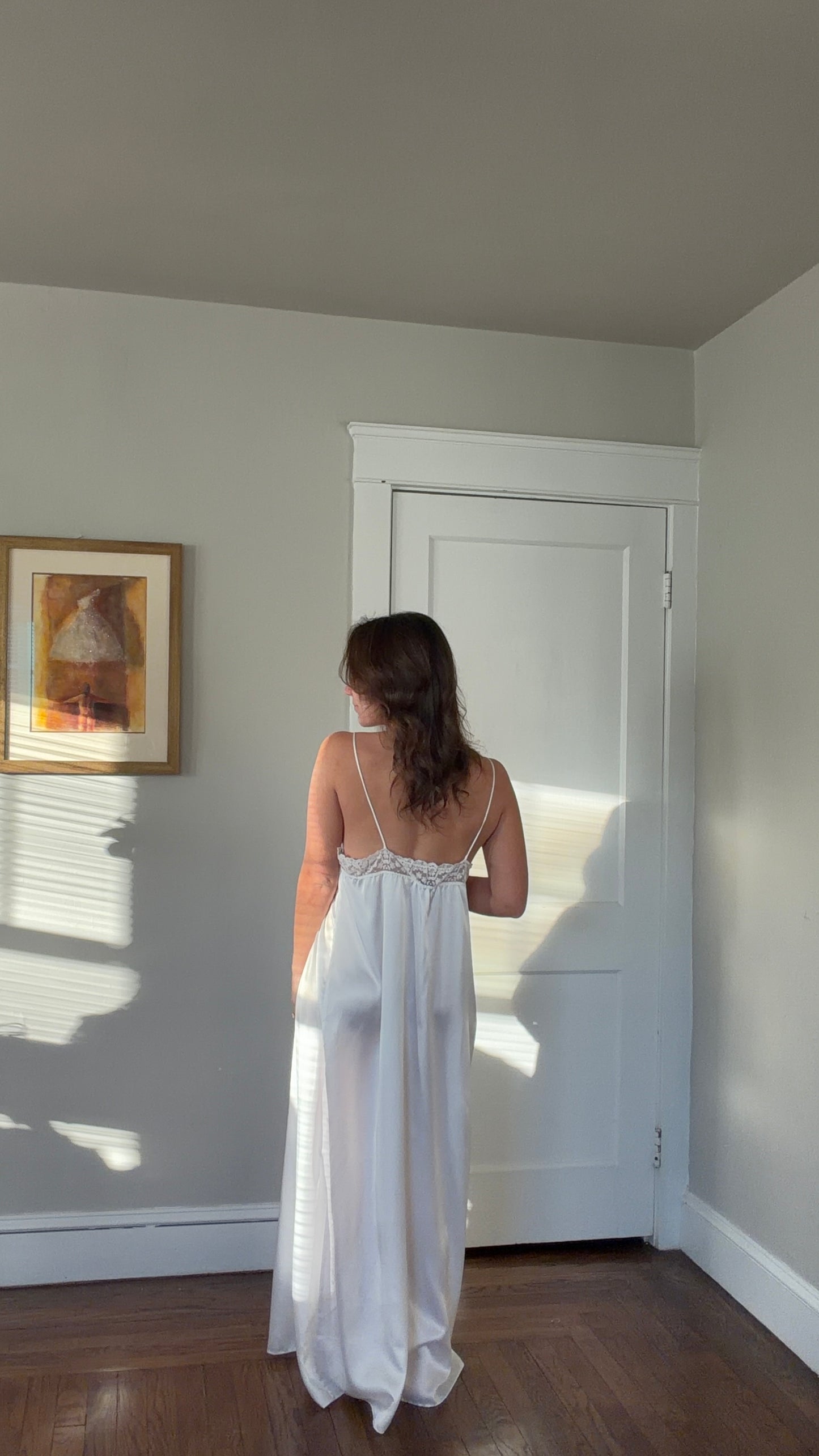 Rare Heart-Shaped Maxi Slip Dress