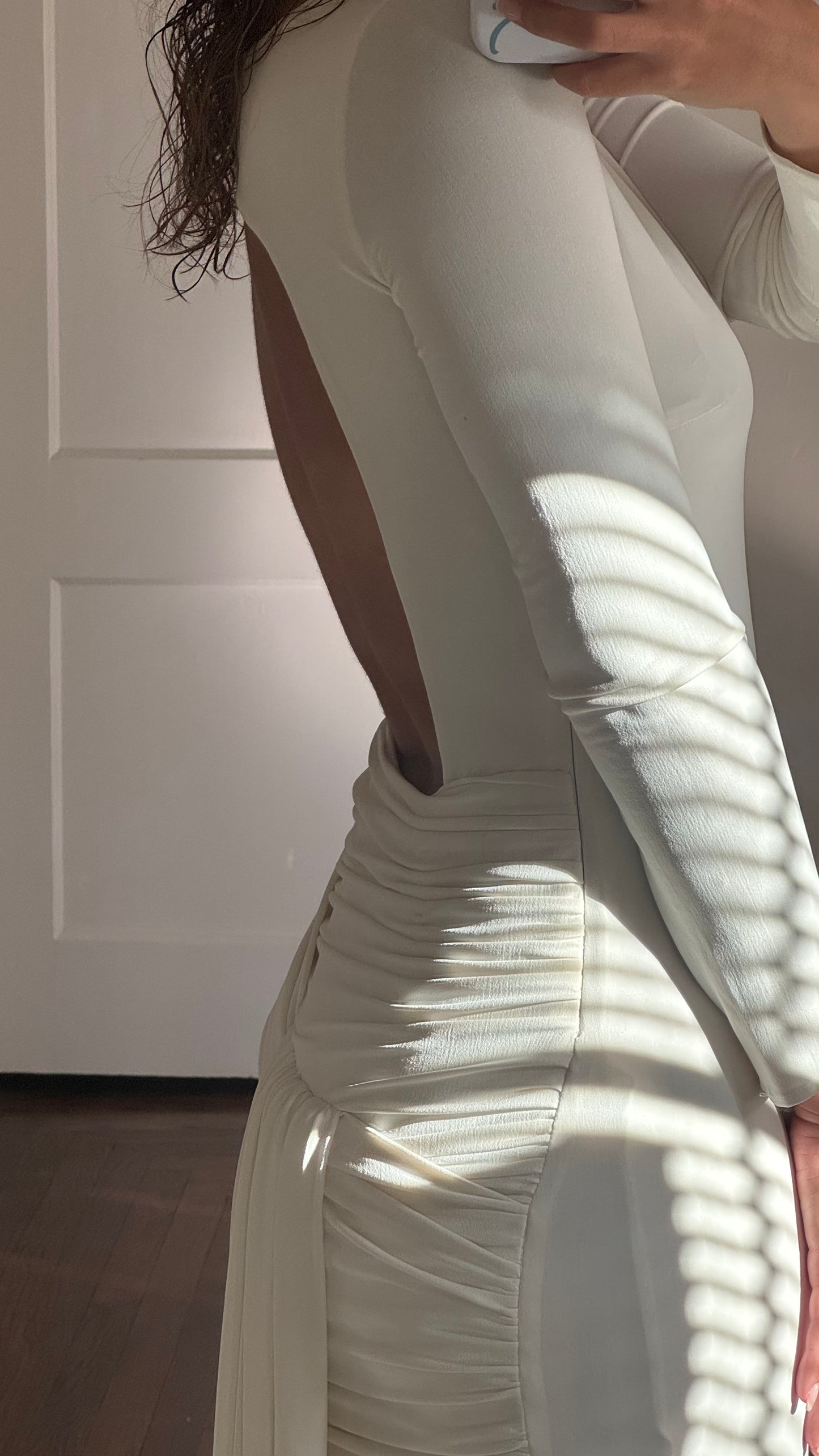 Vintage Open Back Jovani Wedding Dress