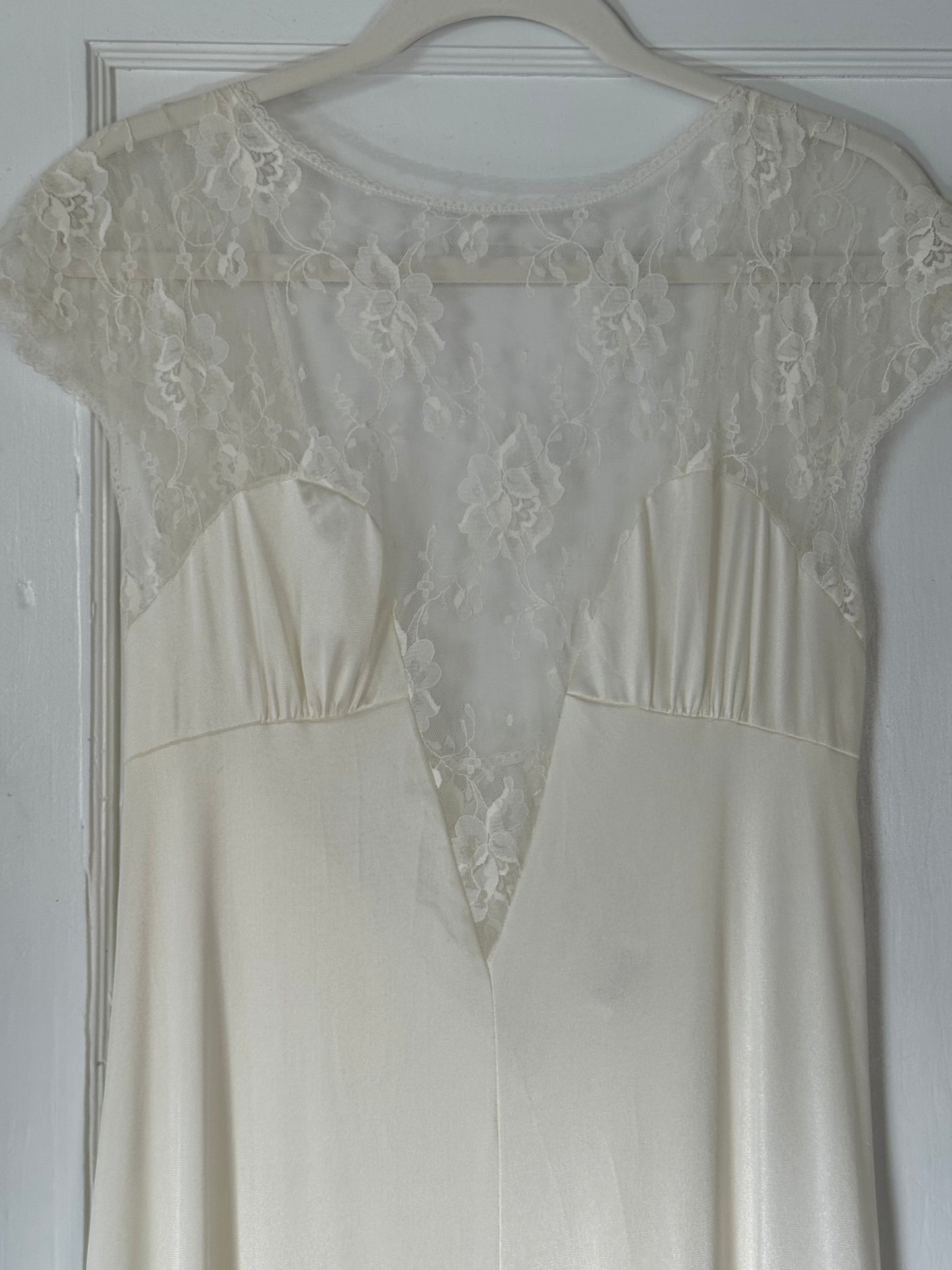 Rachel's Wedding Edit: Vintage Sabrina Slip Dress