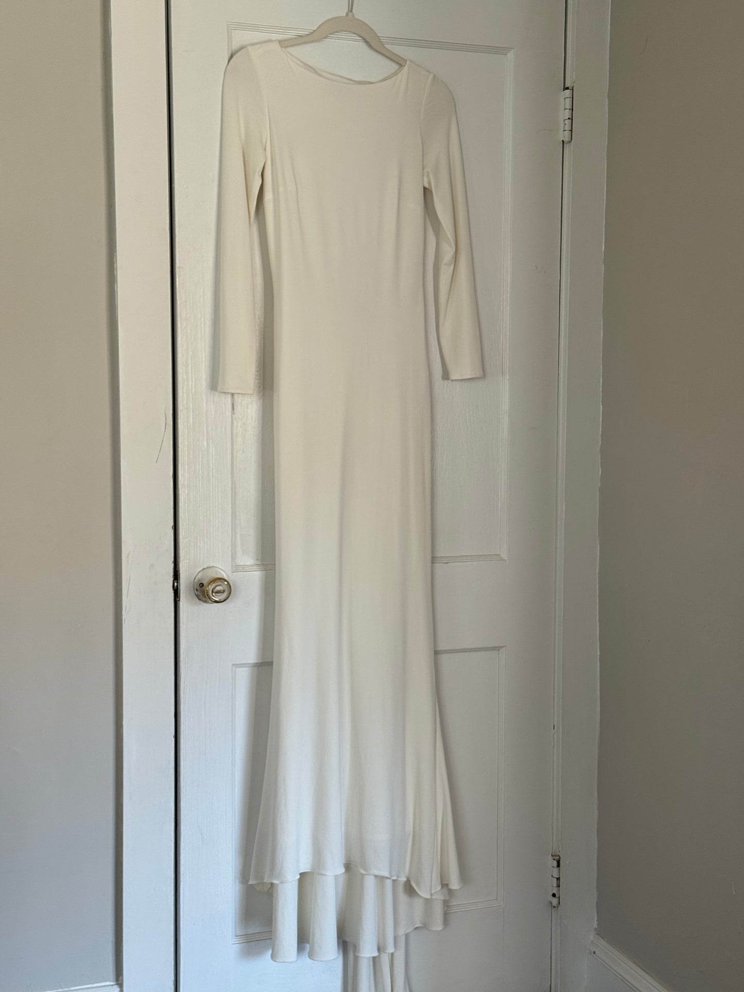 Vintage Open Back Jovani Wedding Dress