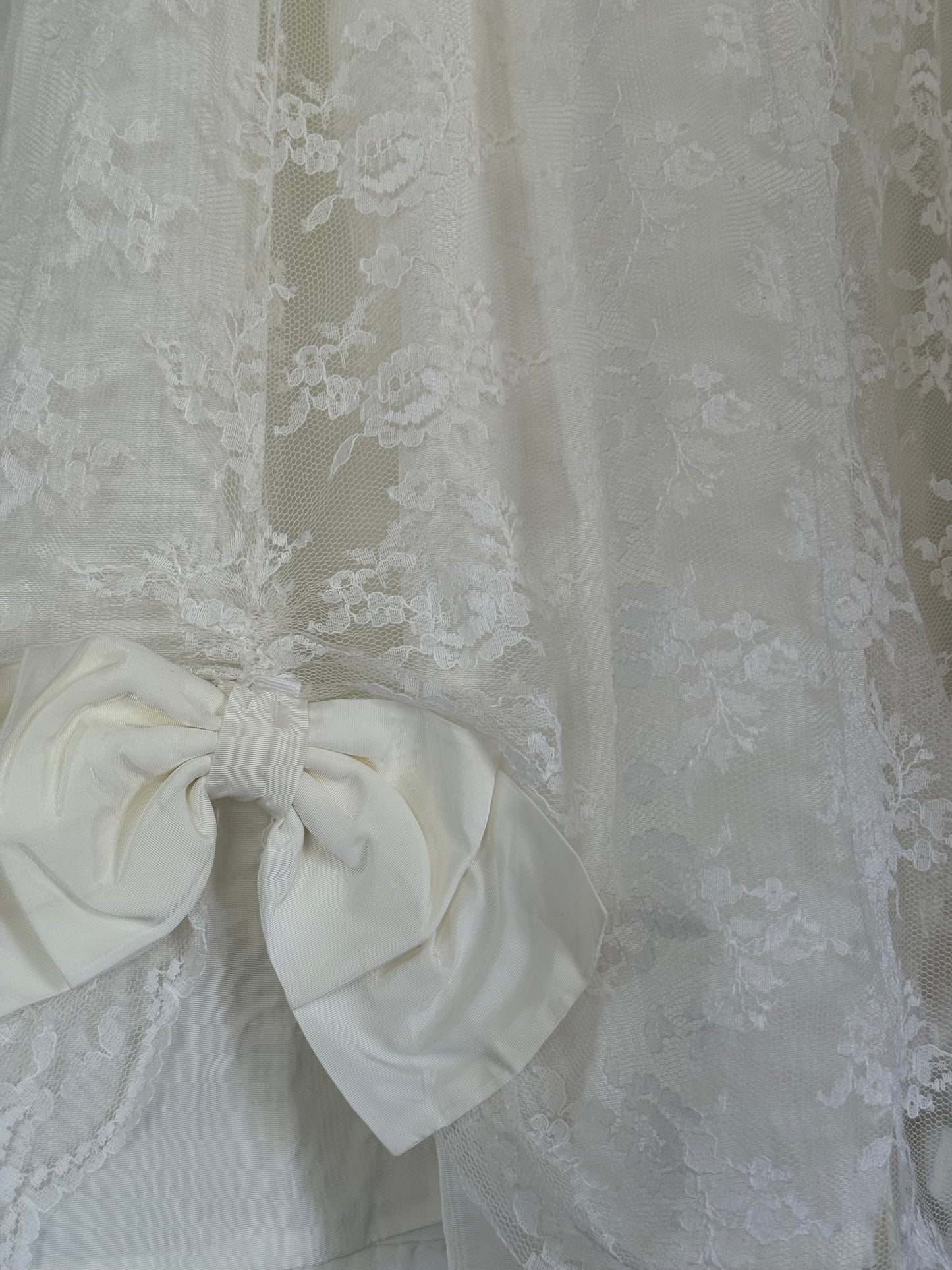 Rare 60s Bow Detail Midi Dress