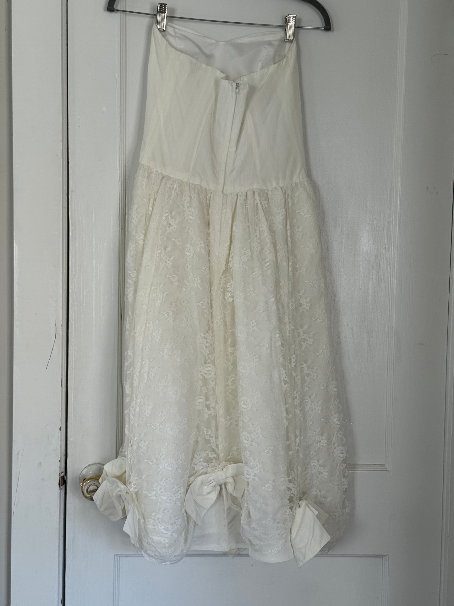 Rare 60s Bow Detail Midi Dress