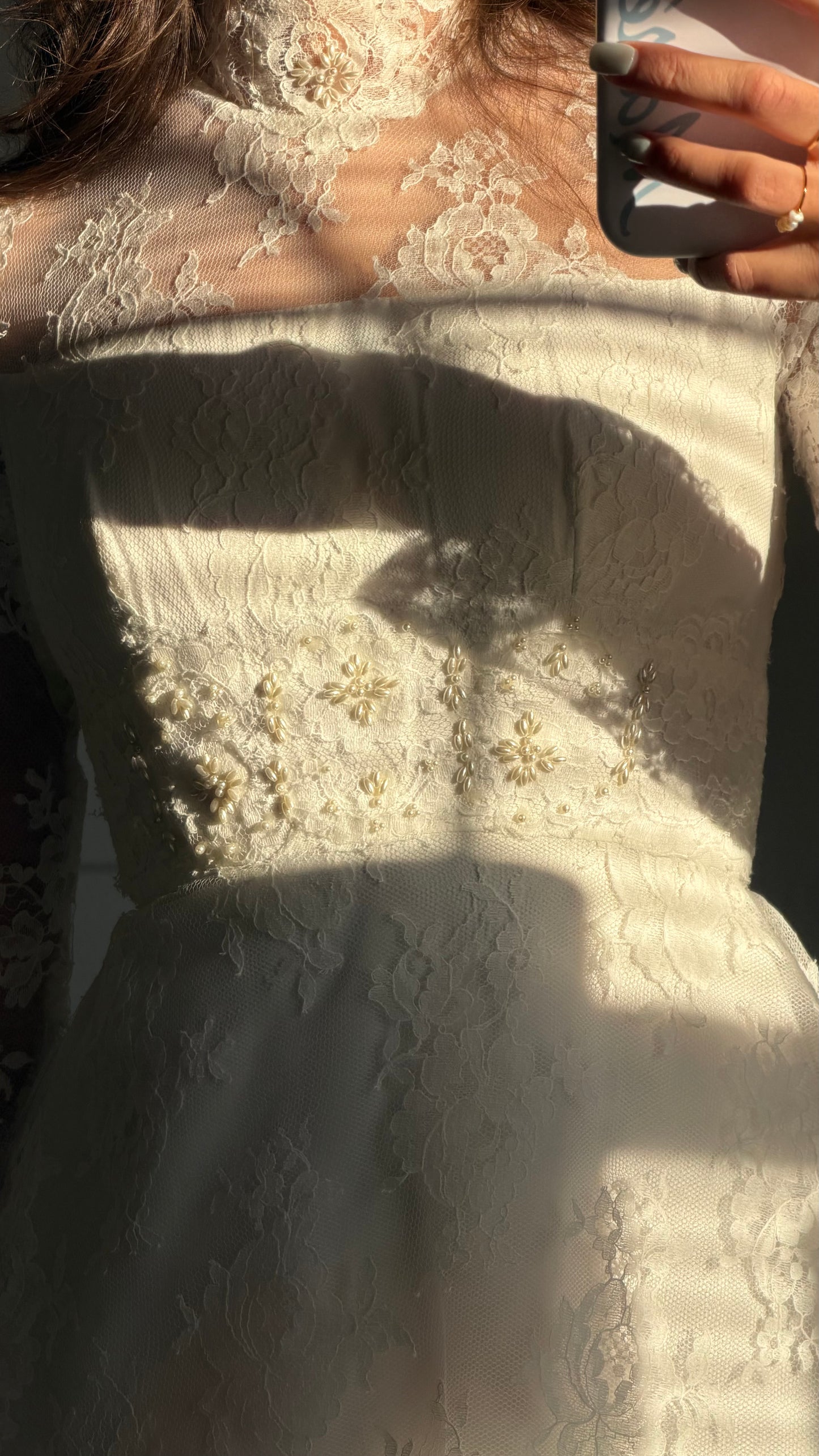 Long Sleeve Lace Wedding Dress