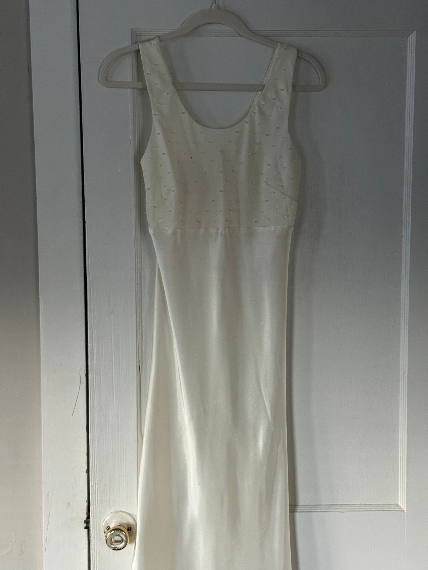 90s Victoria Secret Pearl Detail Slip