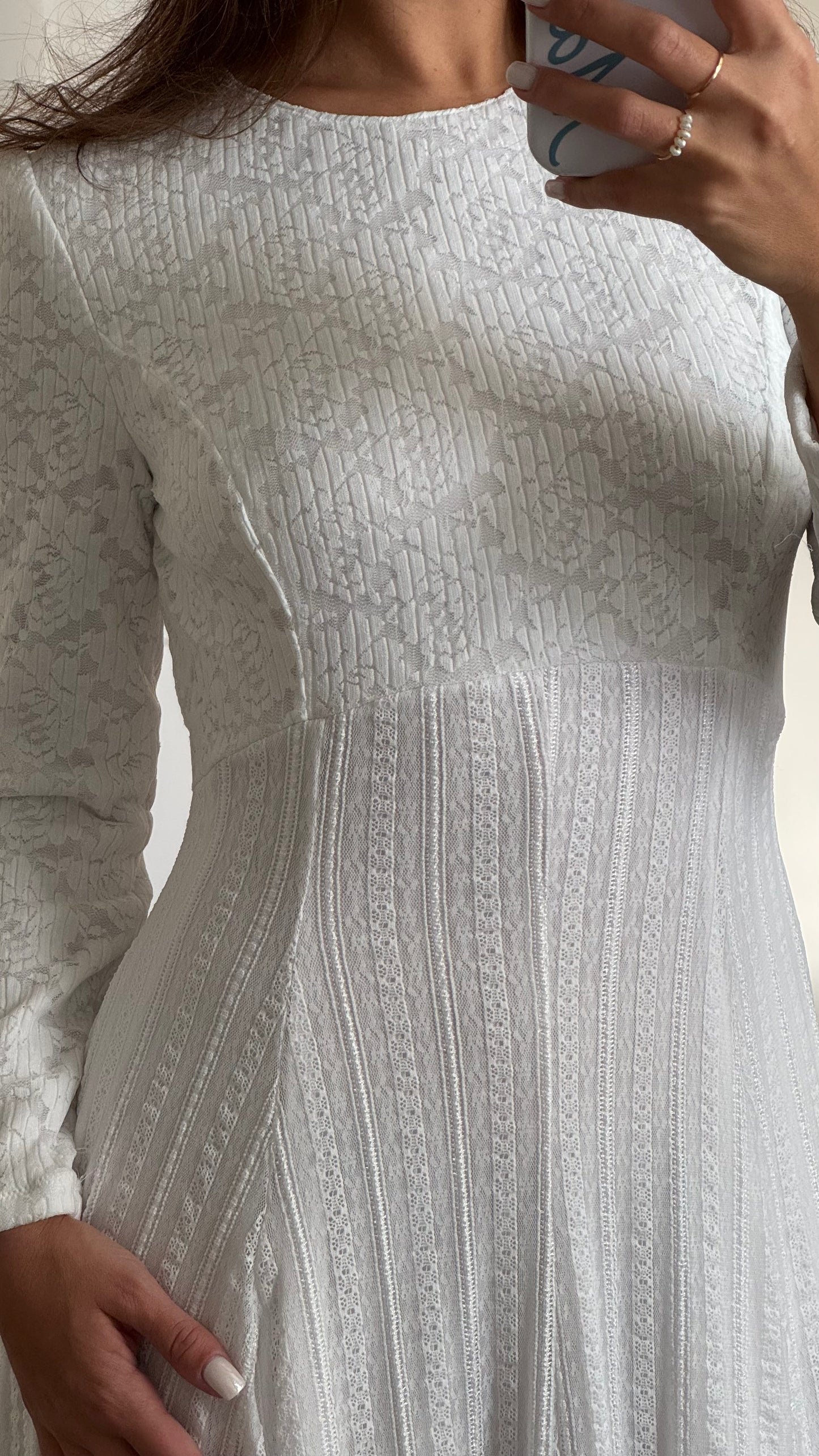 70s Longsleeve Maxi Dress