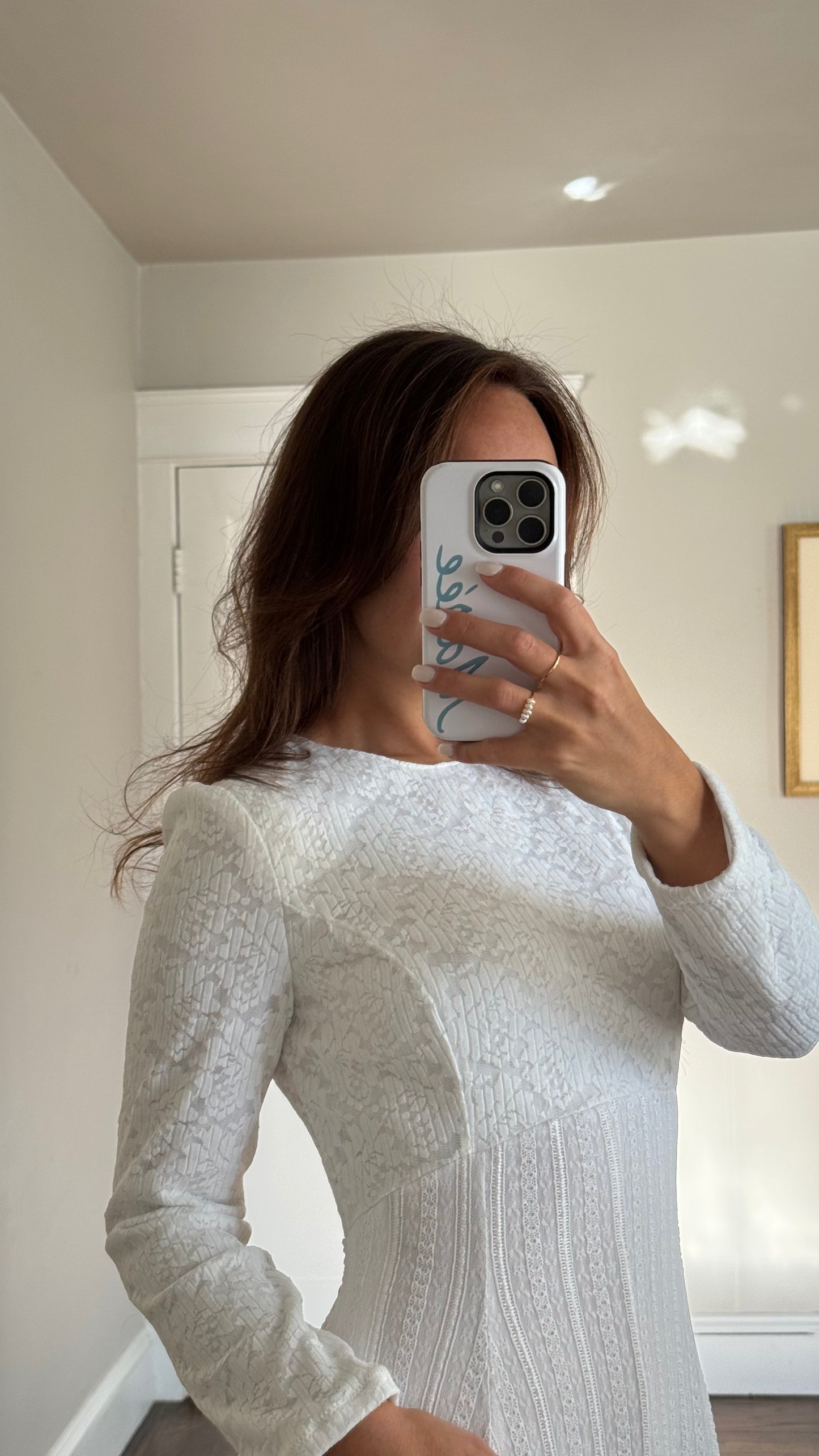 70s Longsleeve Maxi Dress