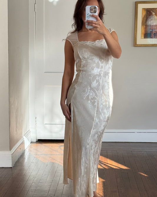 Vintage Victoria's Secret Cap Sleeve Slip Dress