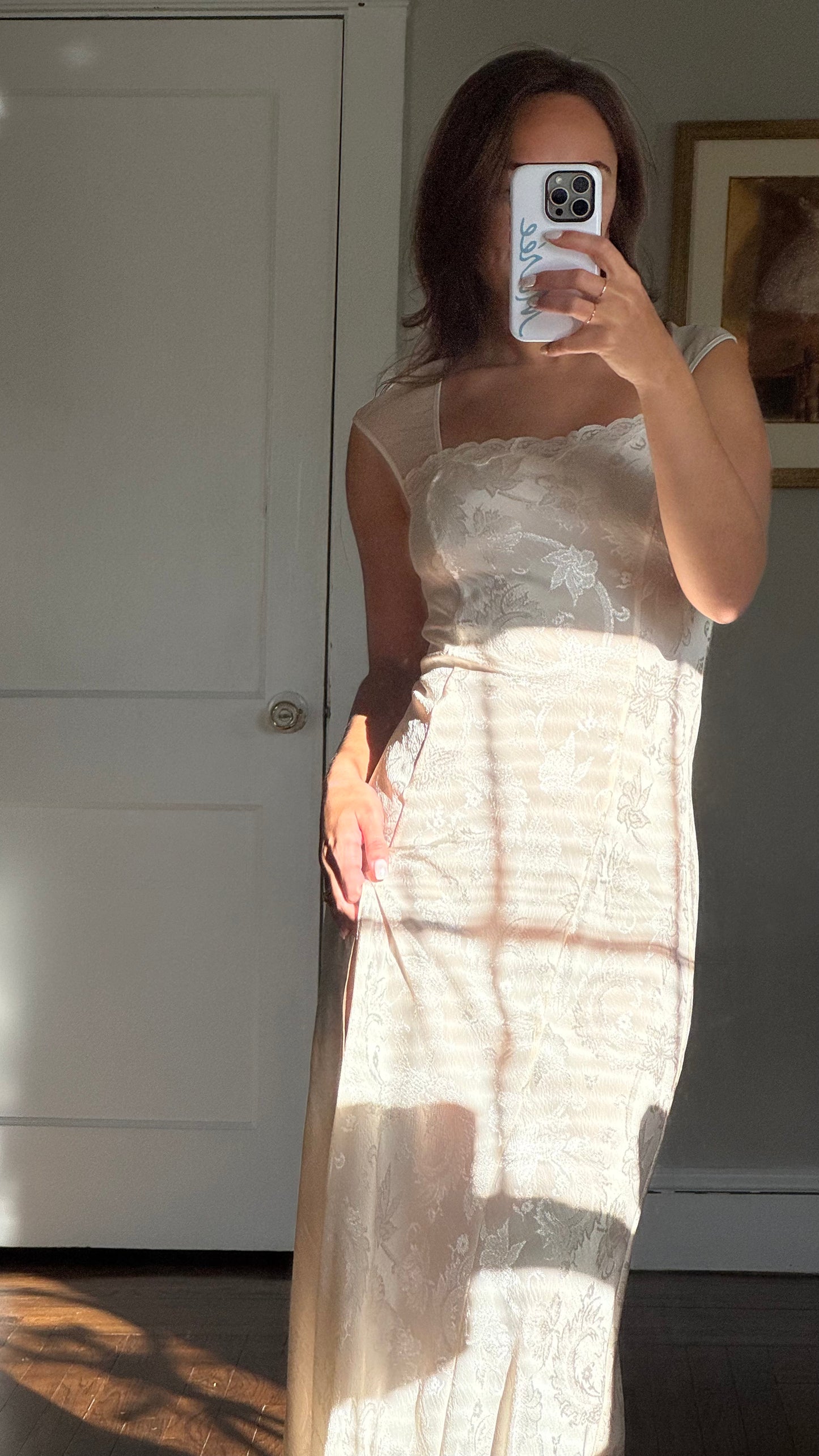 Vintage Victoria's Secret Cap Sleeve Slip Dress