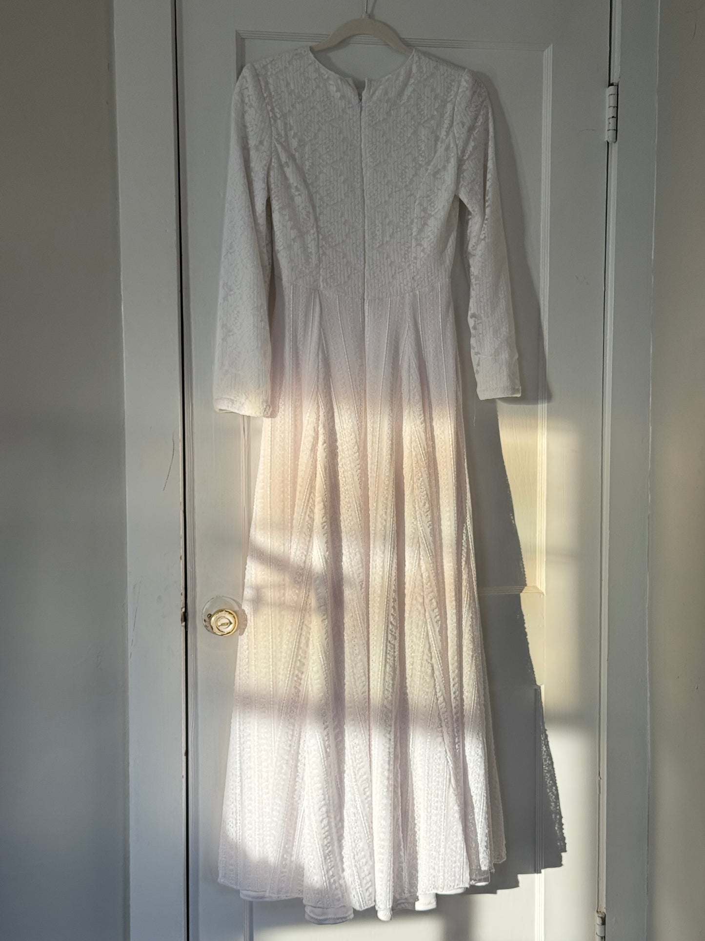 70s Longsleeve Maxi Dress