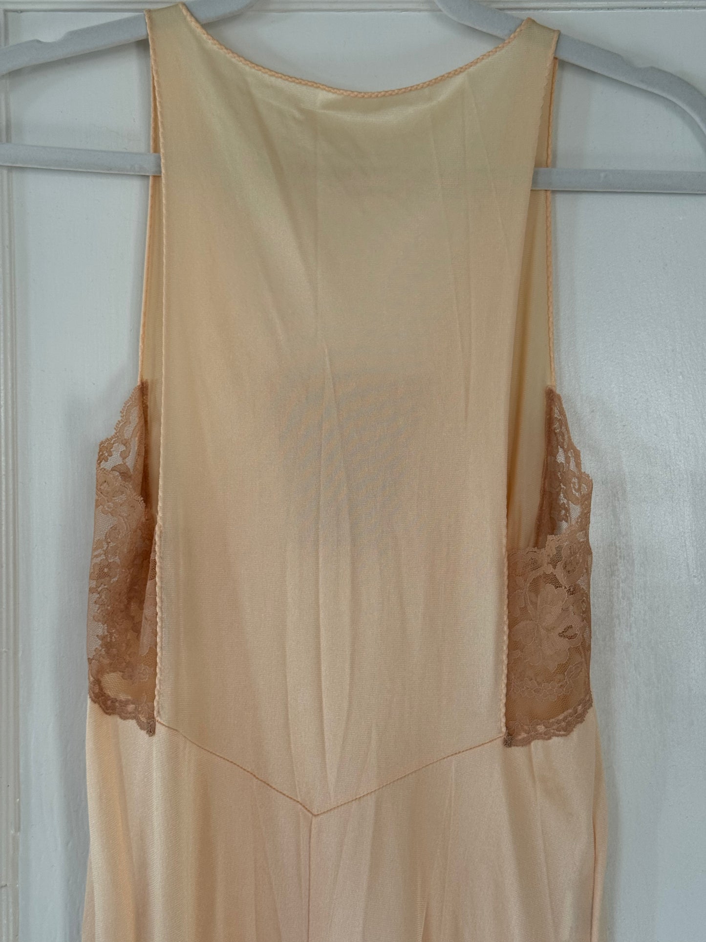 Tom Bezduda Light Pink & Tan Slip Set