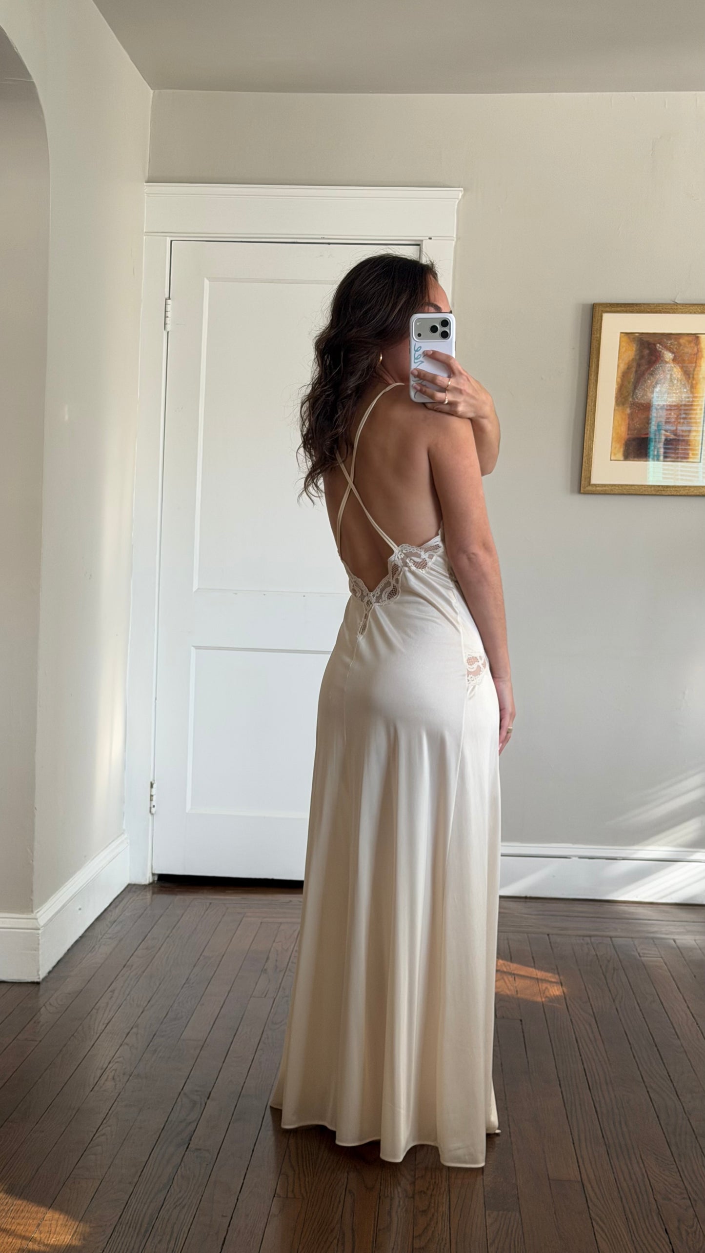 Rare 1960s Cross-Back Slip