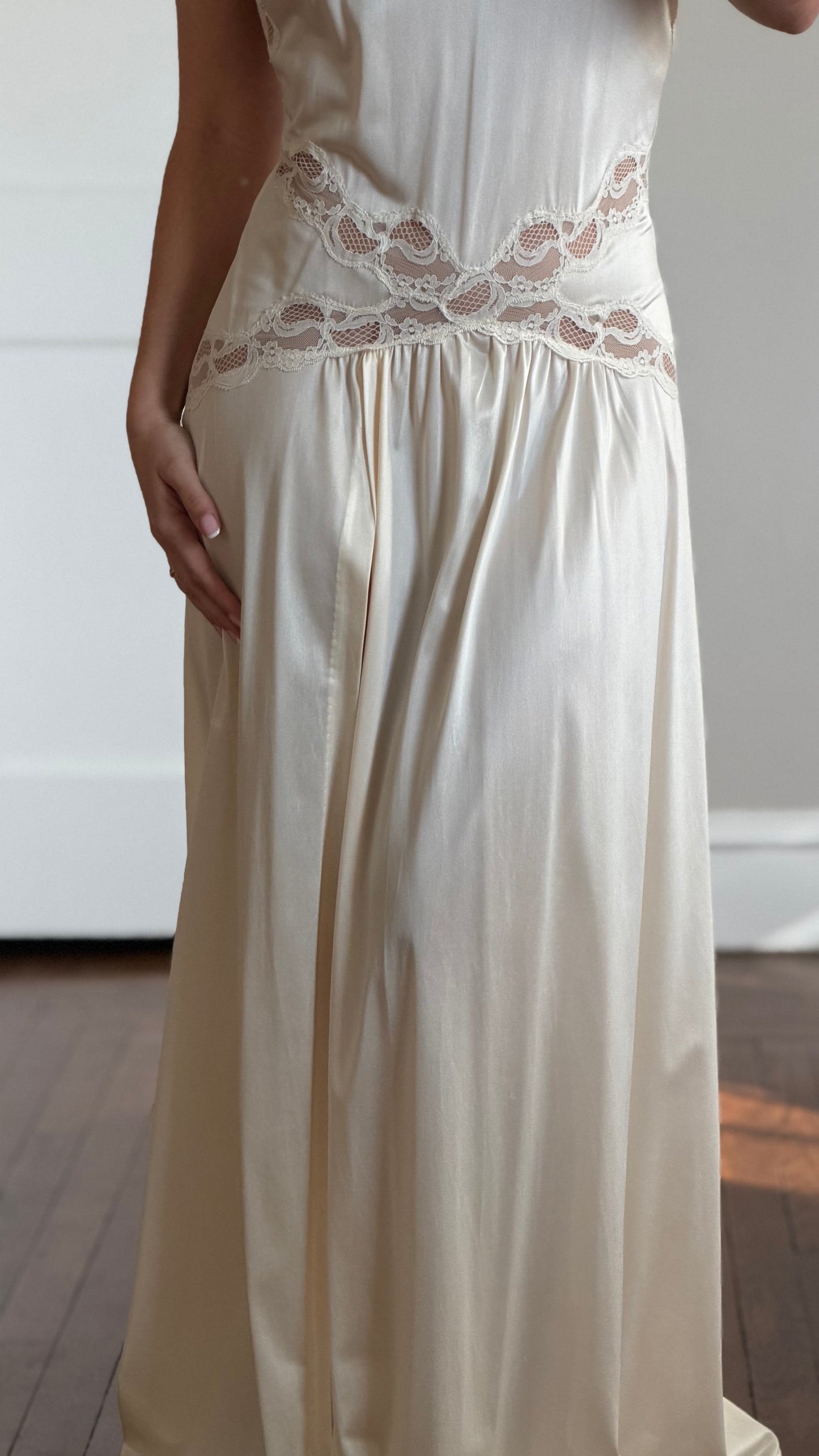 Rare 1960s Cross-Back Slip