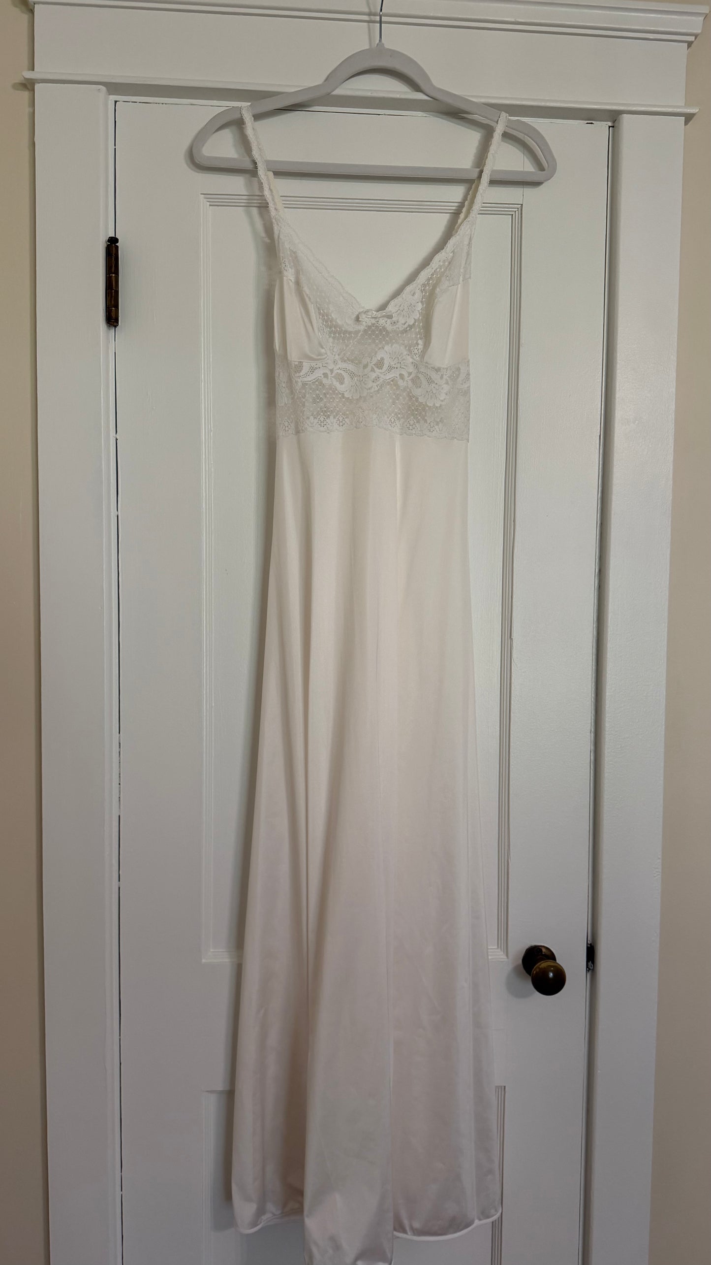 Lace Maxi Slip & Peignoir Set