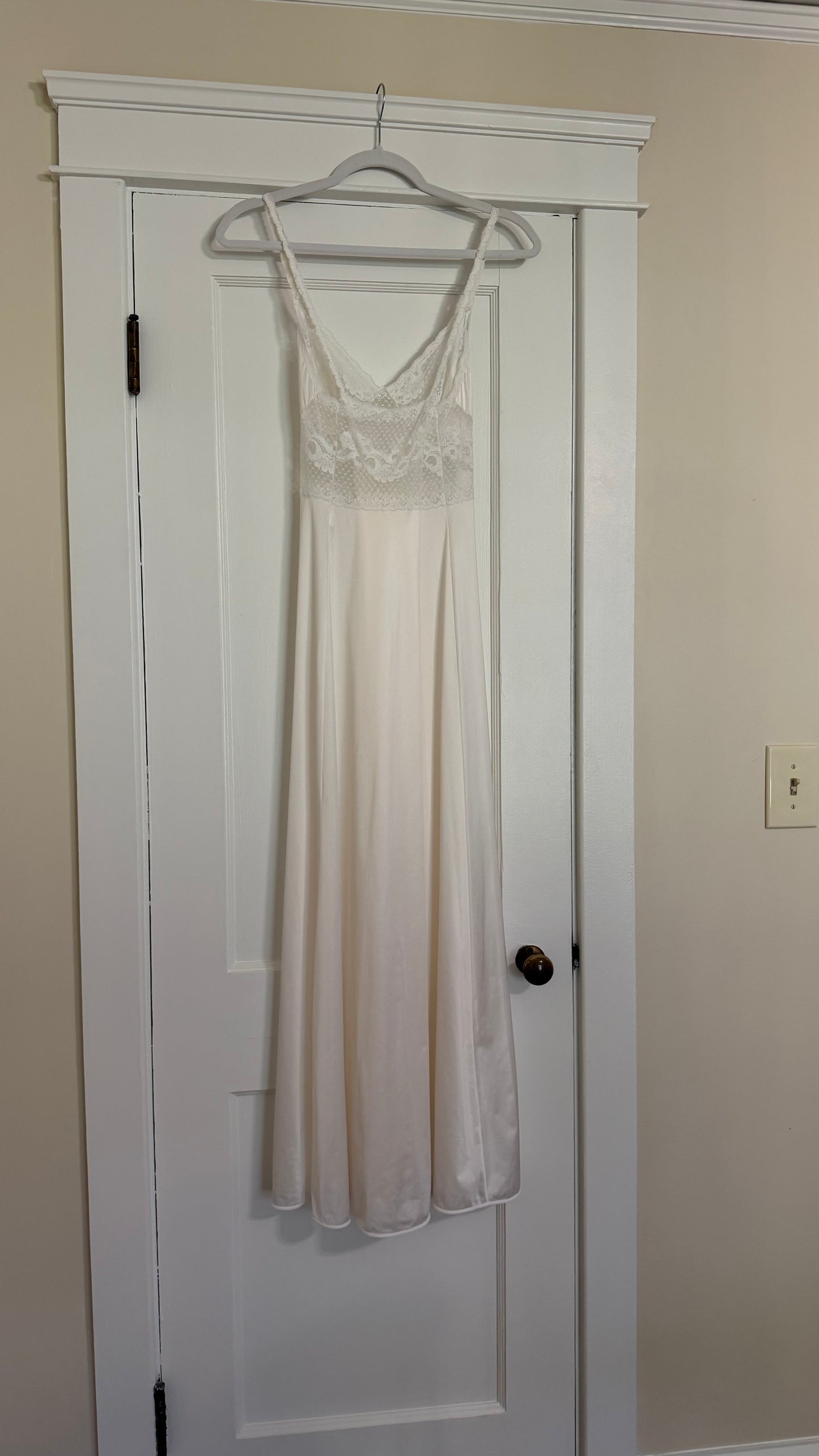 Lace Maxi Slip & Peignoir Set
